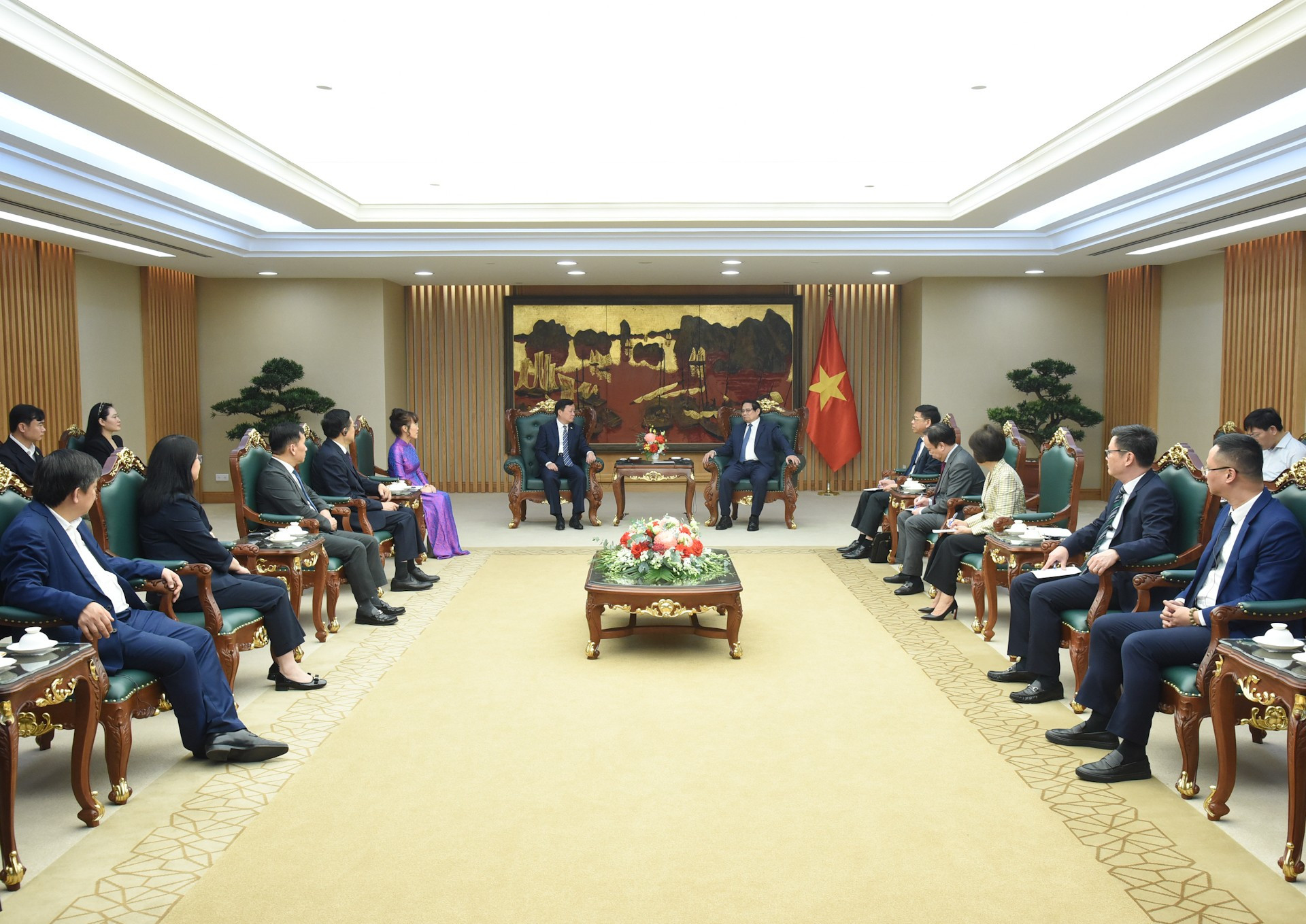 Panorama de la reunión.