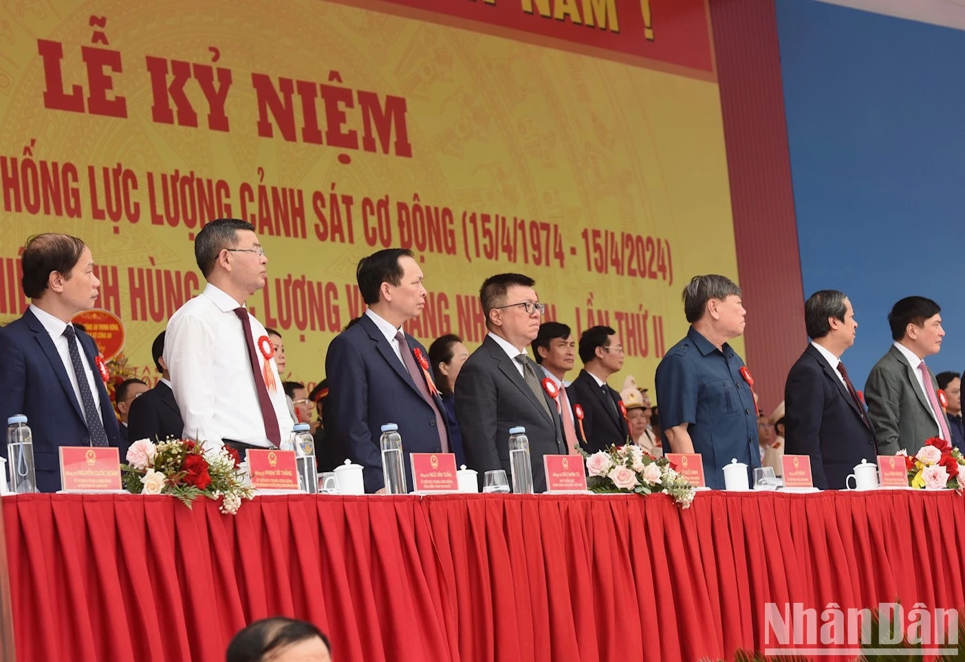 Delegados al acto. Delegados al acto.