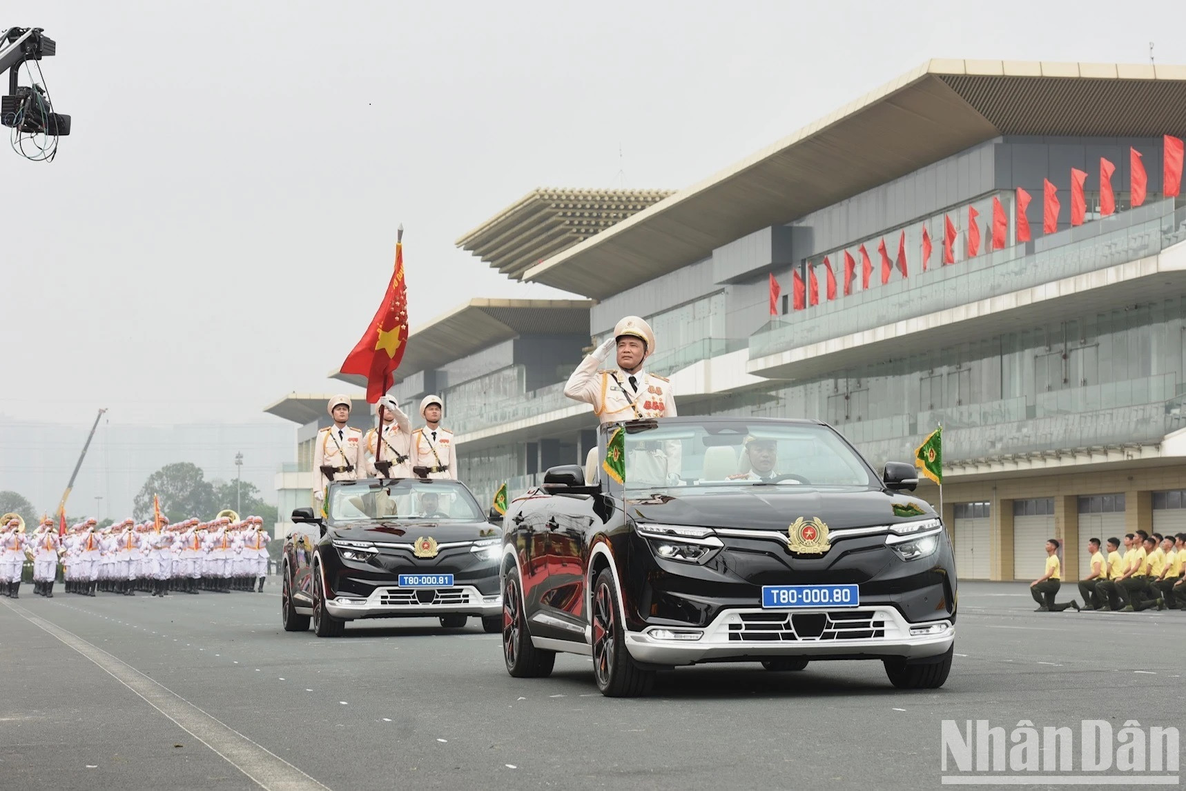 Desfiles de las unidades adscritas a la Policía Móvil. Desfiles de las unidades adscritas a la Policía Móvil.