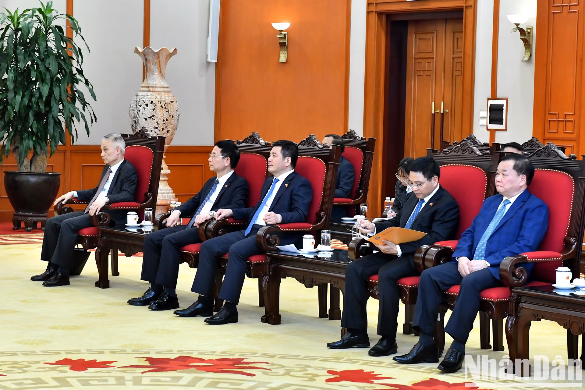 Delegados de Vietnam.
