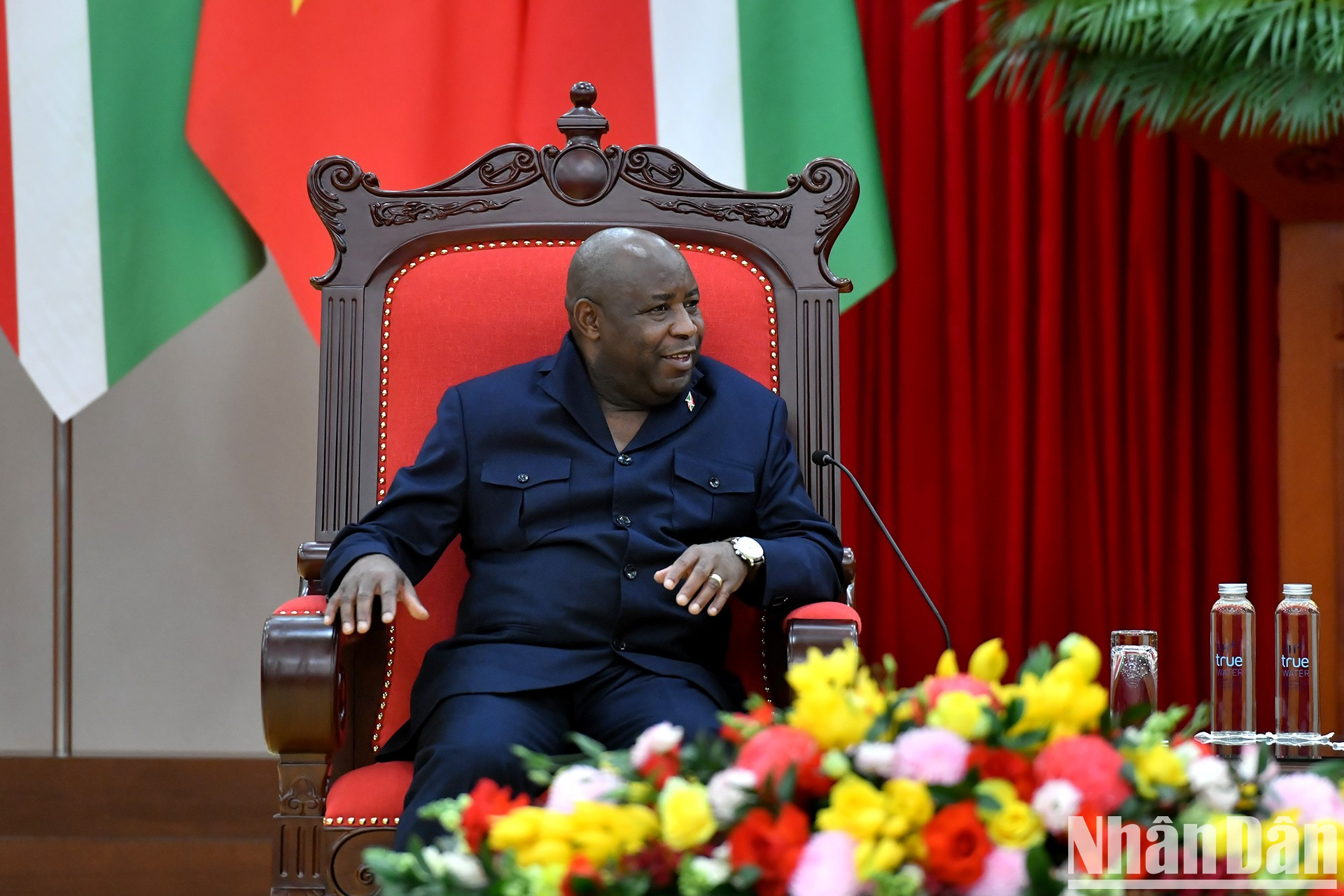 El presidente de Burundi, Évariste Ndayishimiye. El presidente de Burundi, Évariste Ndayishimiye.