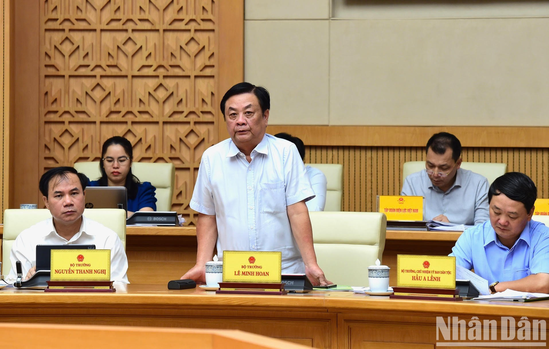 El ministro de Agricultura y Desarrollo Rural, Le Minh Hoan. El ministro de Agricultura y Desarrollo Rural, Le Minh Hoan.