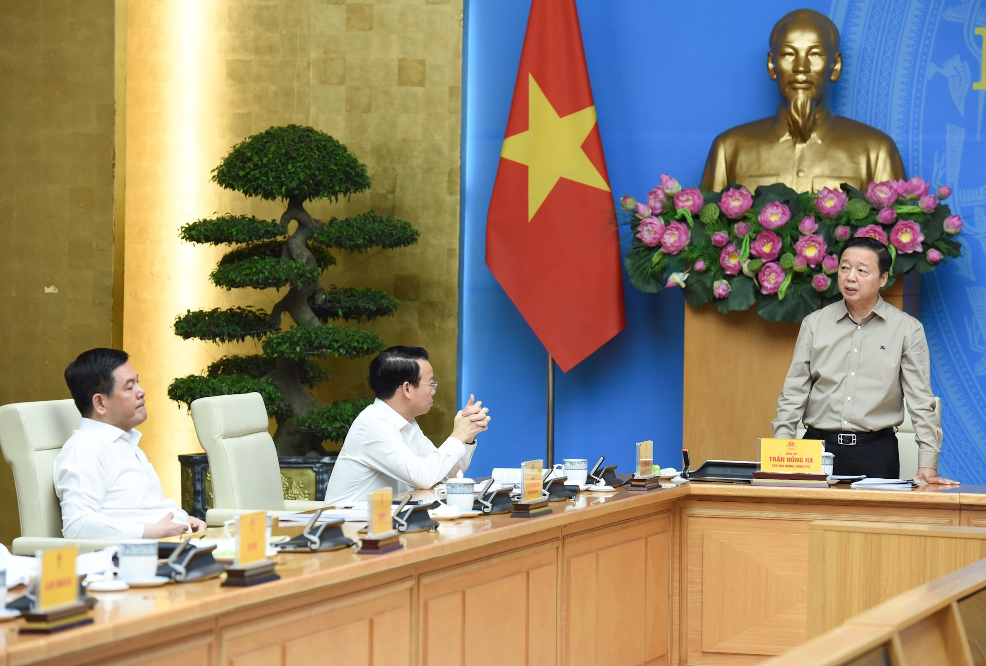El vicepremier Tran Hong Ha. El vicepremier Tran Hong Ha.