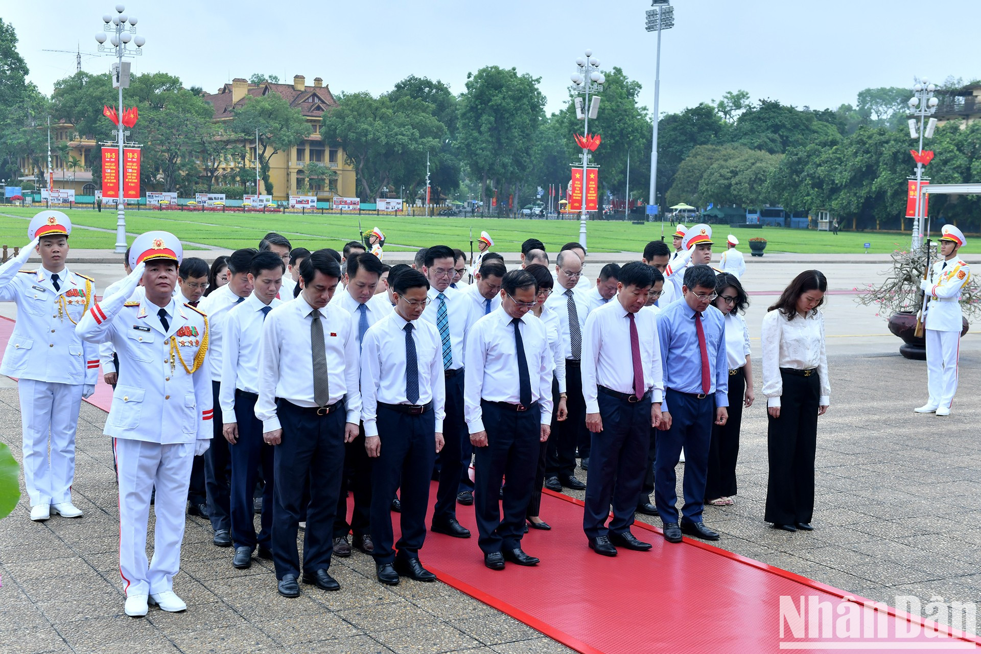Representantes del Ministerio de Relaciones Exteriores.