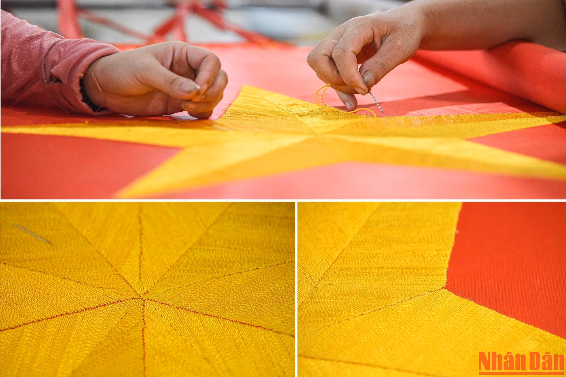 Aunque no requiere técnicas sofisticadas, coser una bandera requiere estándares propios como la meticulosidad y la destreza. También hacen falta trabajadores calificados y dedicados para mantener vivo ese tipo de artesanía.