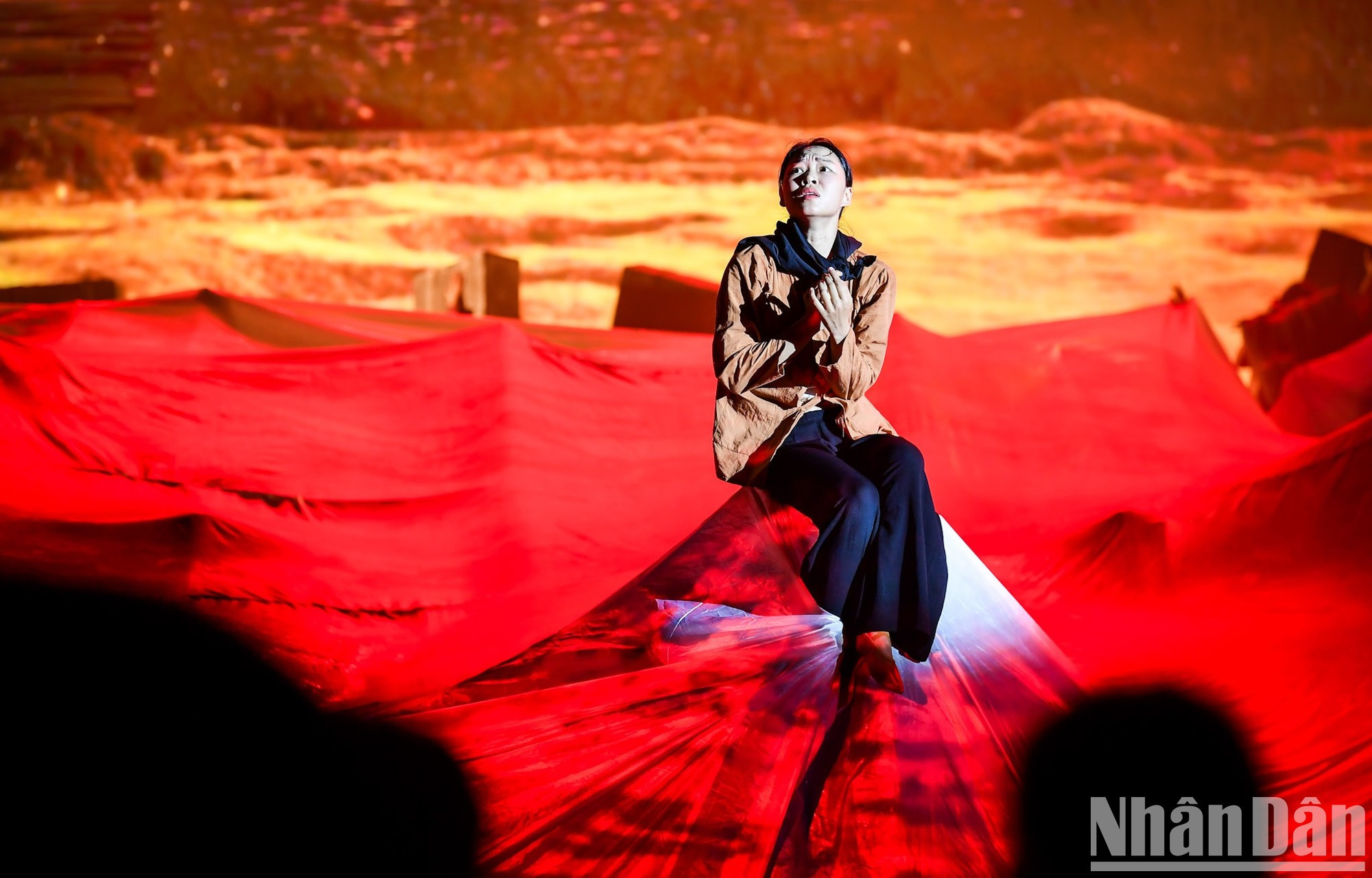 Una actuación de danza.