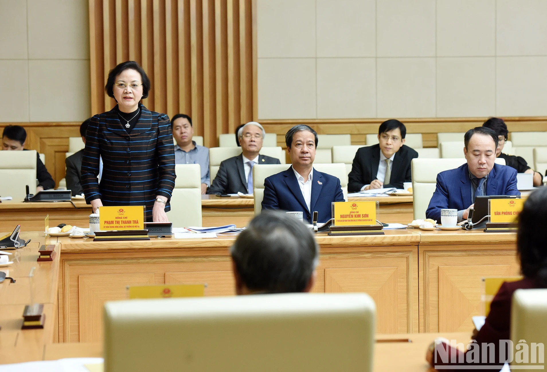 La ministra del Interior, Pham Thi Thanh Tra. La ministra del Interior, Pham Thi Thanh Tra.