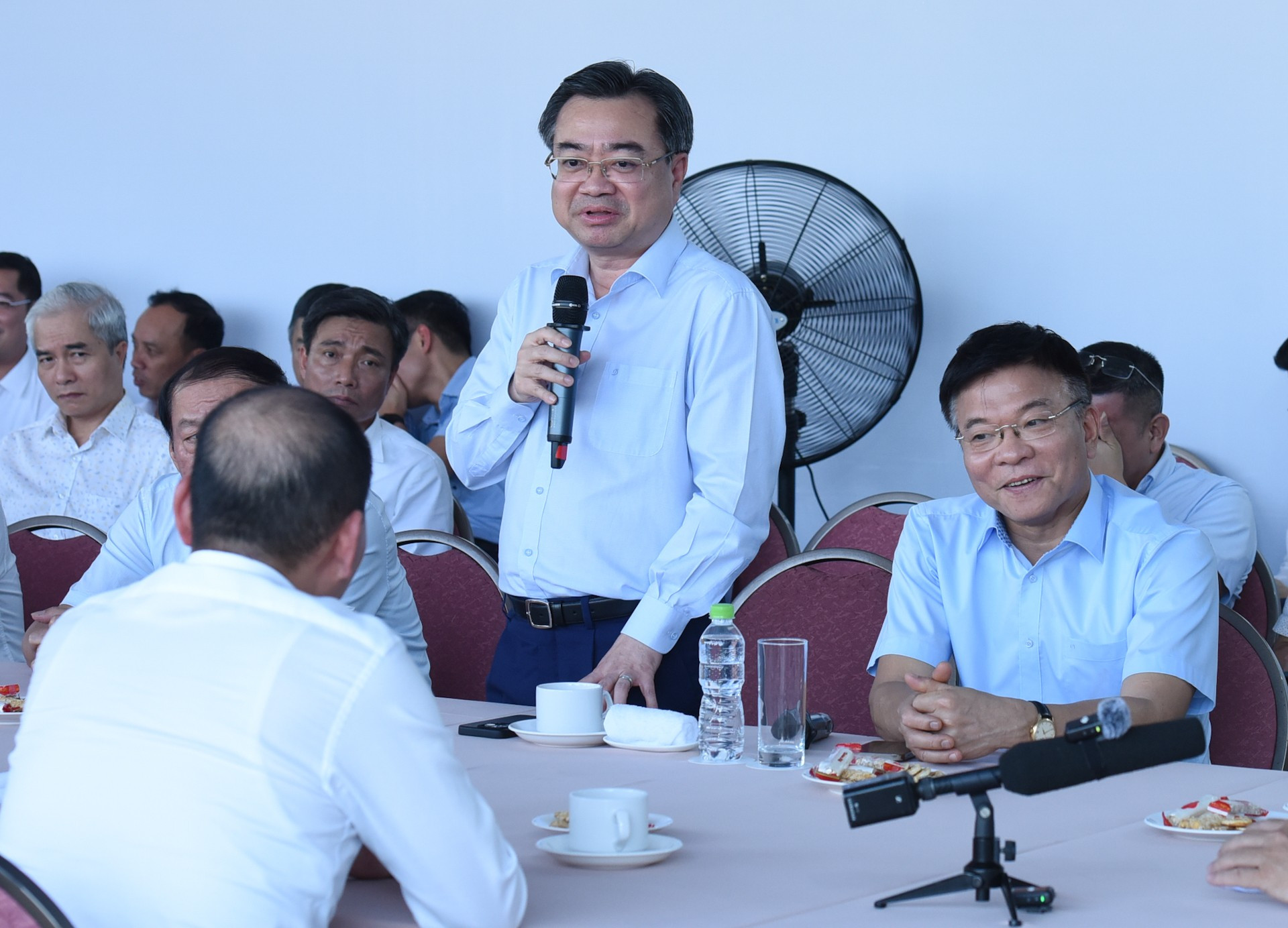 El ministro de Construcción, Nguyen Thanh Nghi.