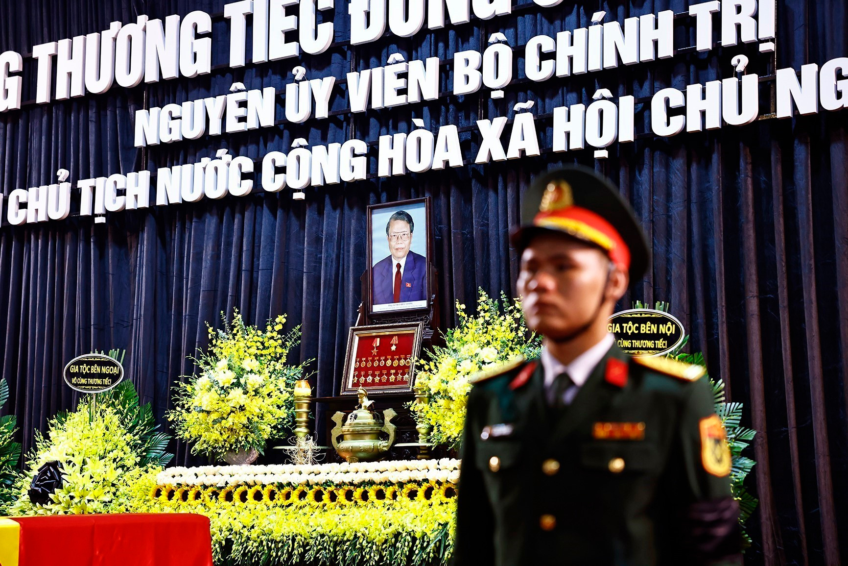 El féretro del exdirigente reposa en la Casa Funeraria Nacional, número 5 Tran Thanh Tong, en Hanói.