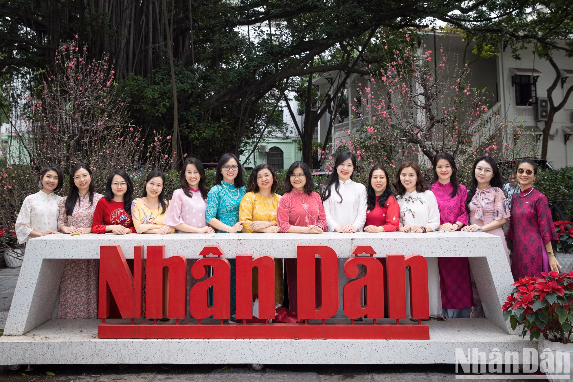 La iniciativa contribuye a honrar la belleza de la mujer vietnamita y alentar la conservación del valor de la túnica tradicional.