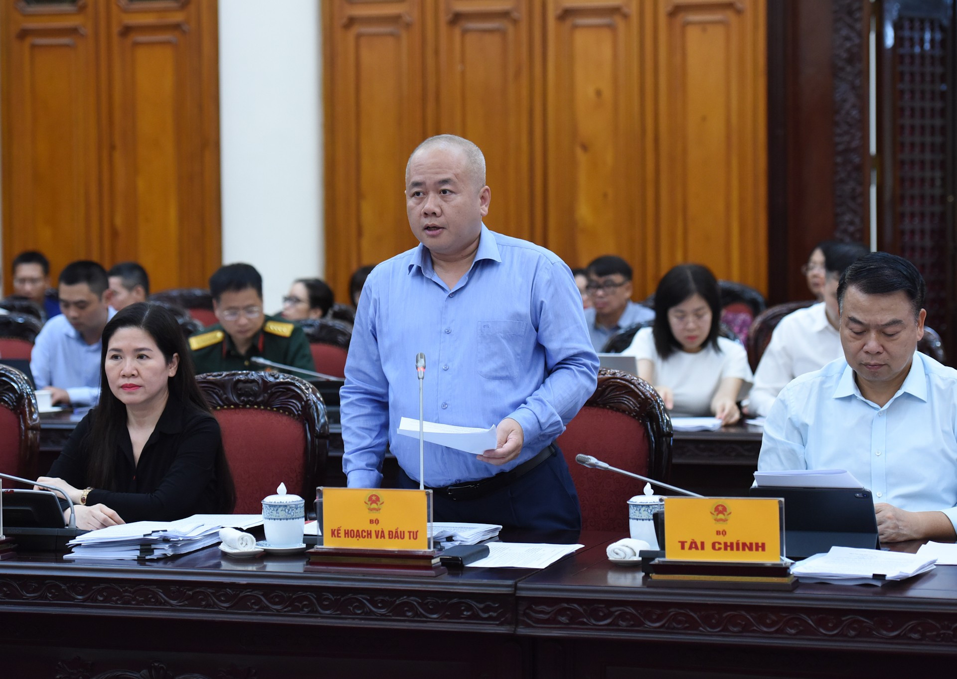 El viceministro de Planificación e Inversión Do Thanh Trung.