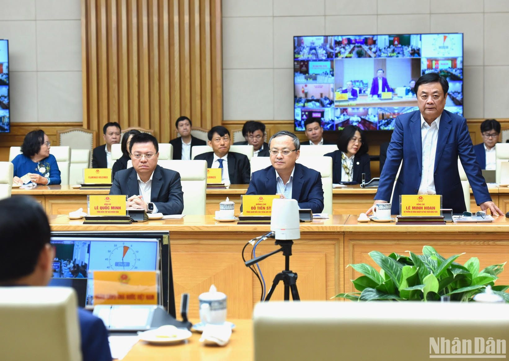 El ministro de Agricultura y Desarrollo Rural, Le Minh Hoan.