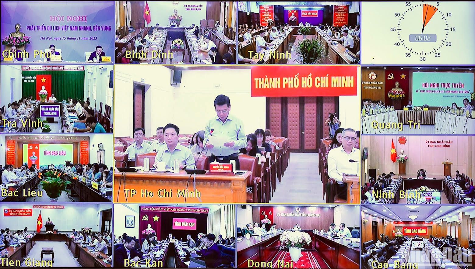 El vicepresidente del Comité Popular de Ciudad Ho Chi Minh Nguyen Van Dung.