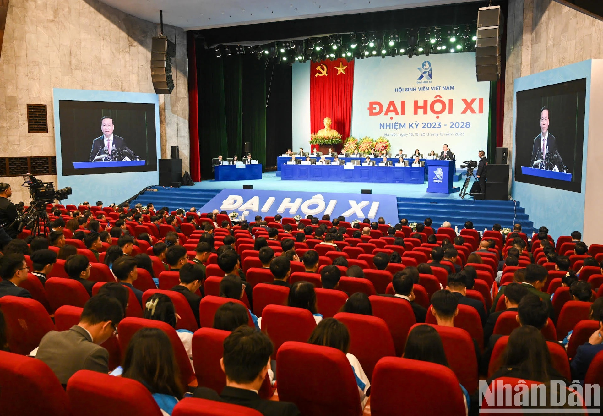 Panorama de la ceremonia.