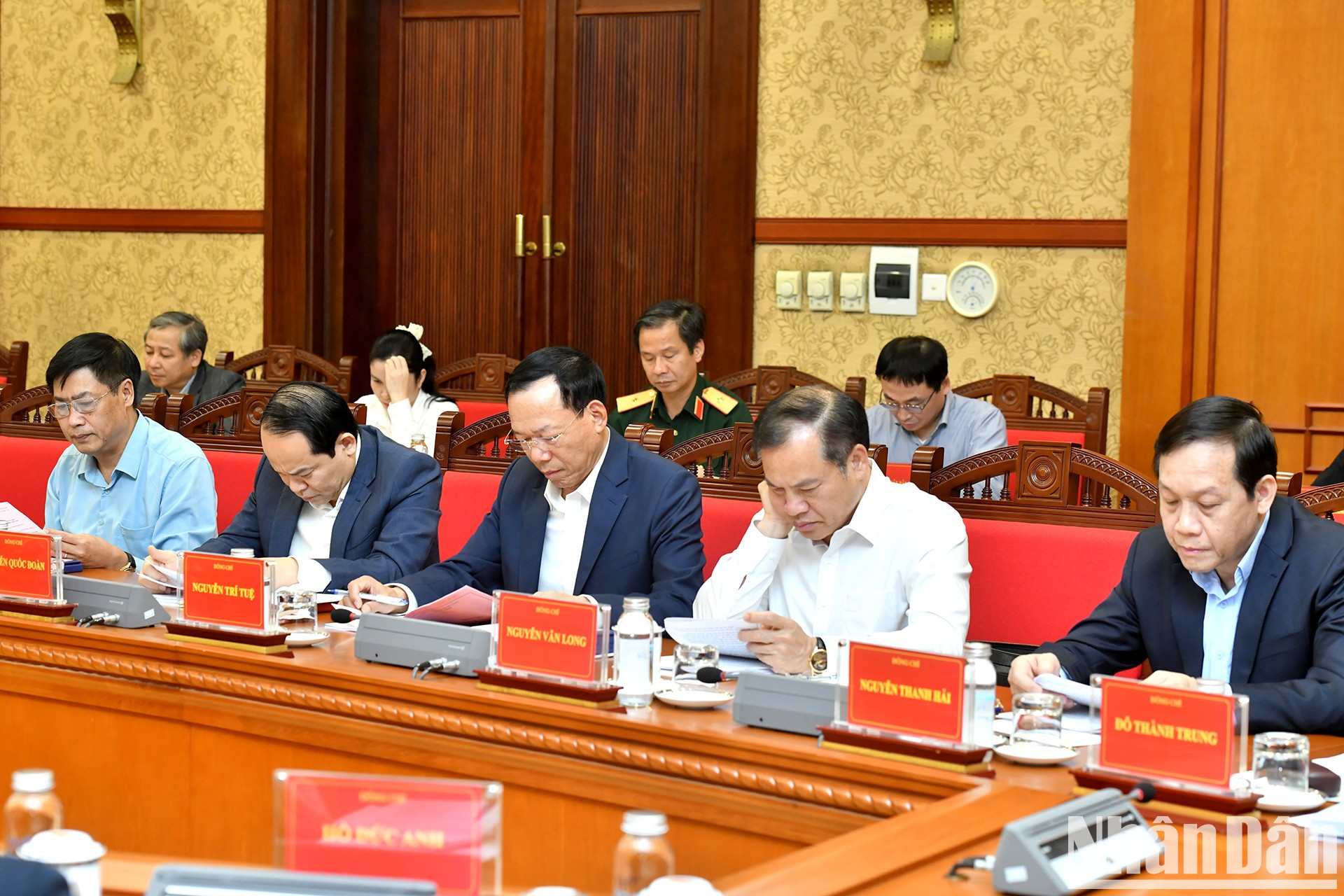 Delegados a la reunión.