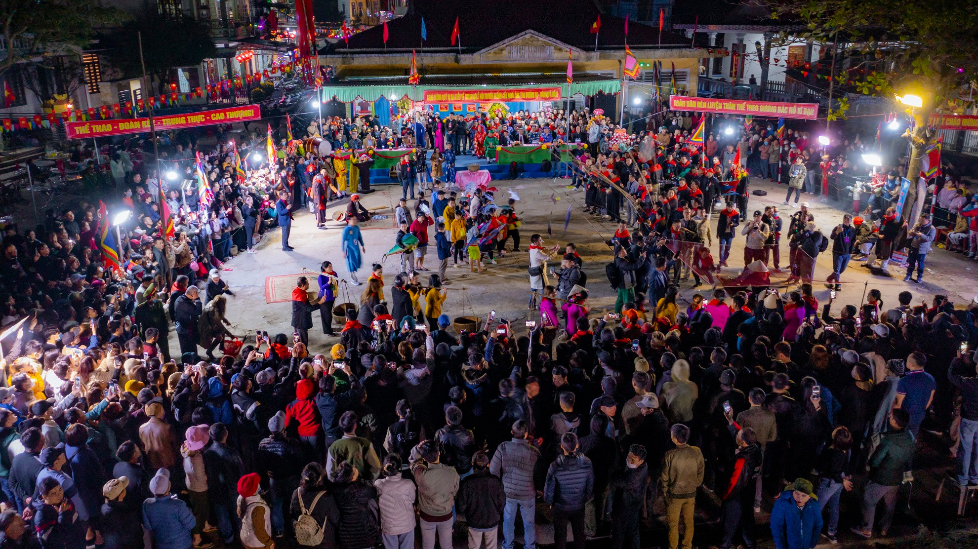 El evento de este año fue más bullicioso porque las tres ediciones anteriores fueron canceladas debido a la pandemia de Covid-19.