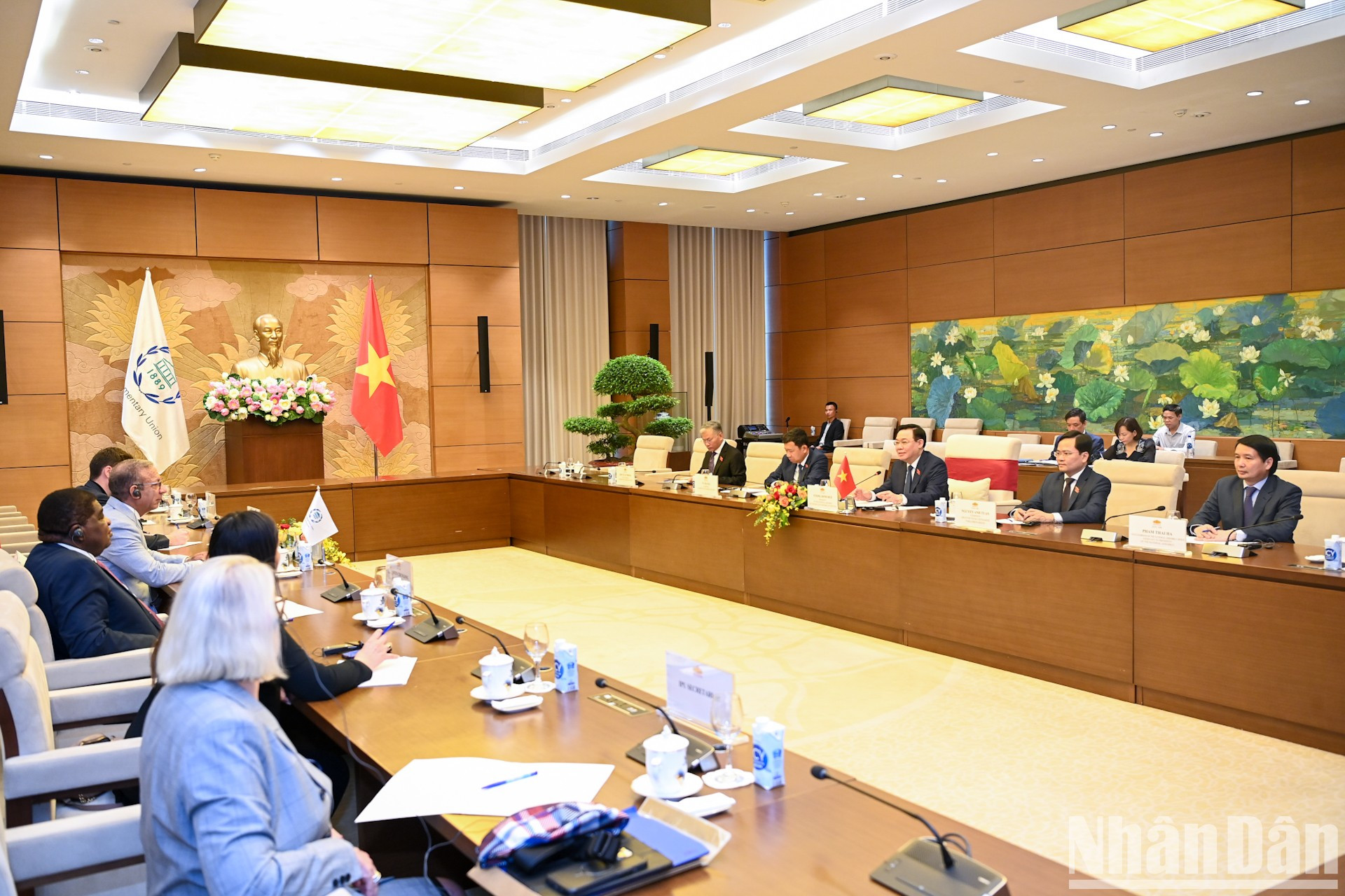 Vista general de la sesión.