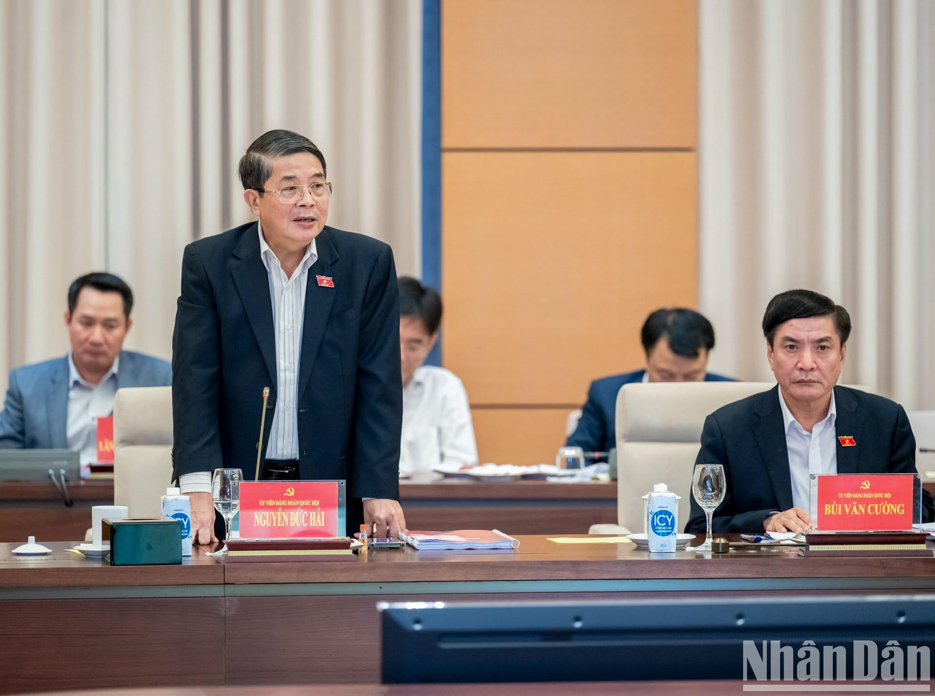 El vicepresidente de la Asamblea Nacional, Nguyen Duc Hai.