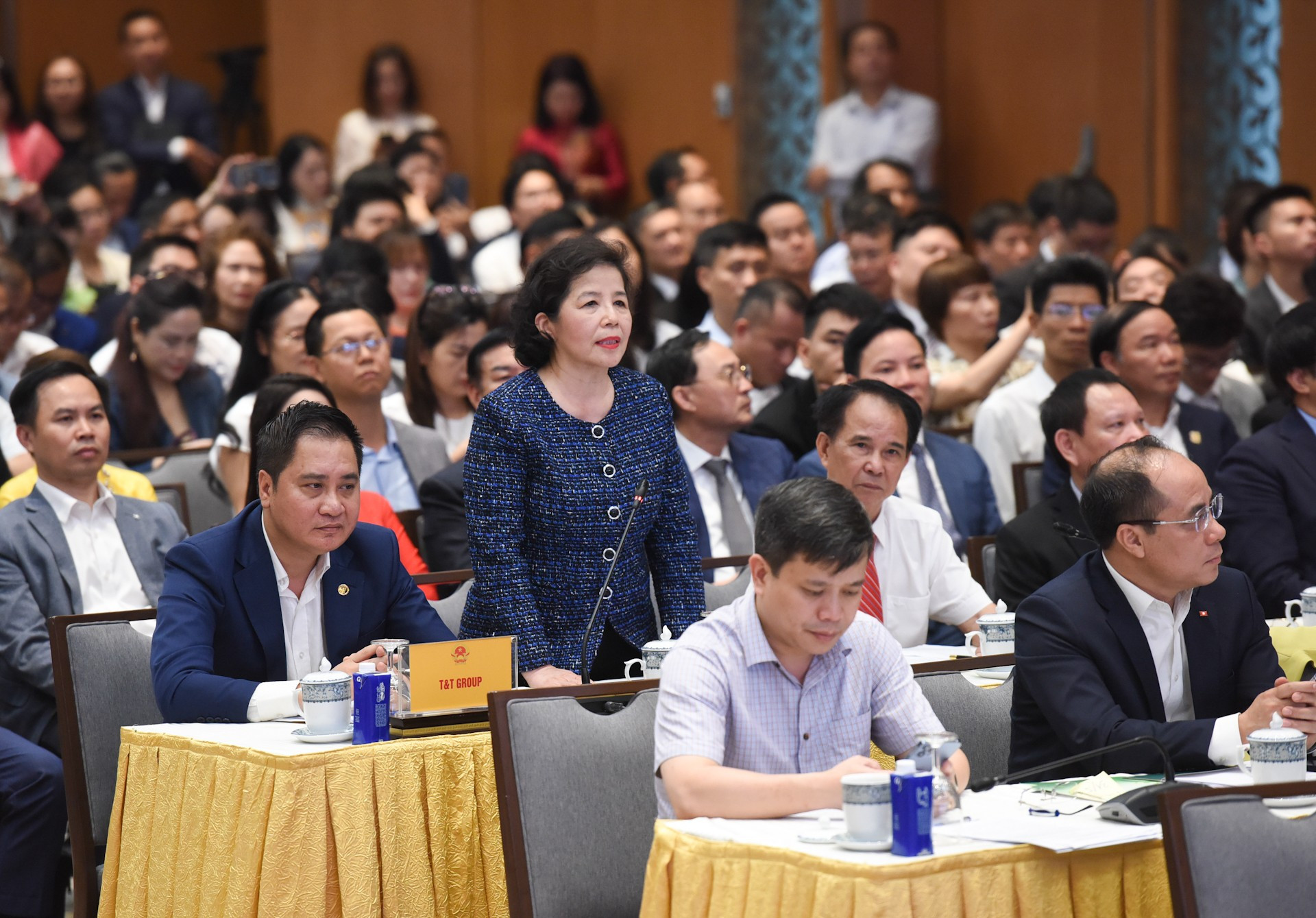 Mai Kieu Lien, directora general de la empresa de producción láctea Vinamilk. Mai Kieu Lien, directora general de la empresa de producción láctea Vinamilk.