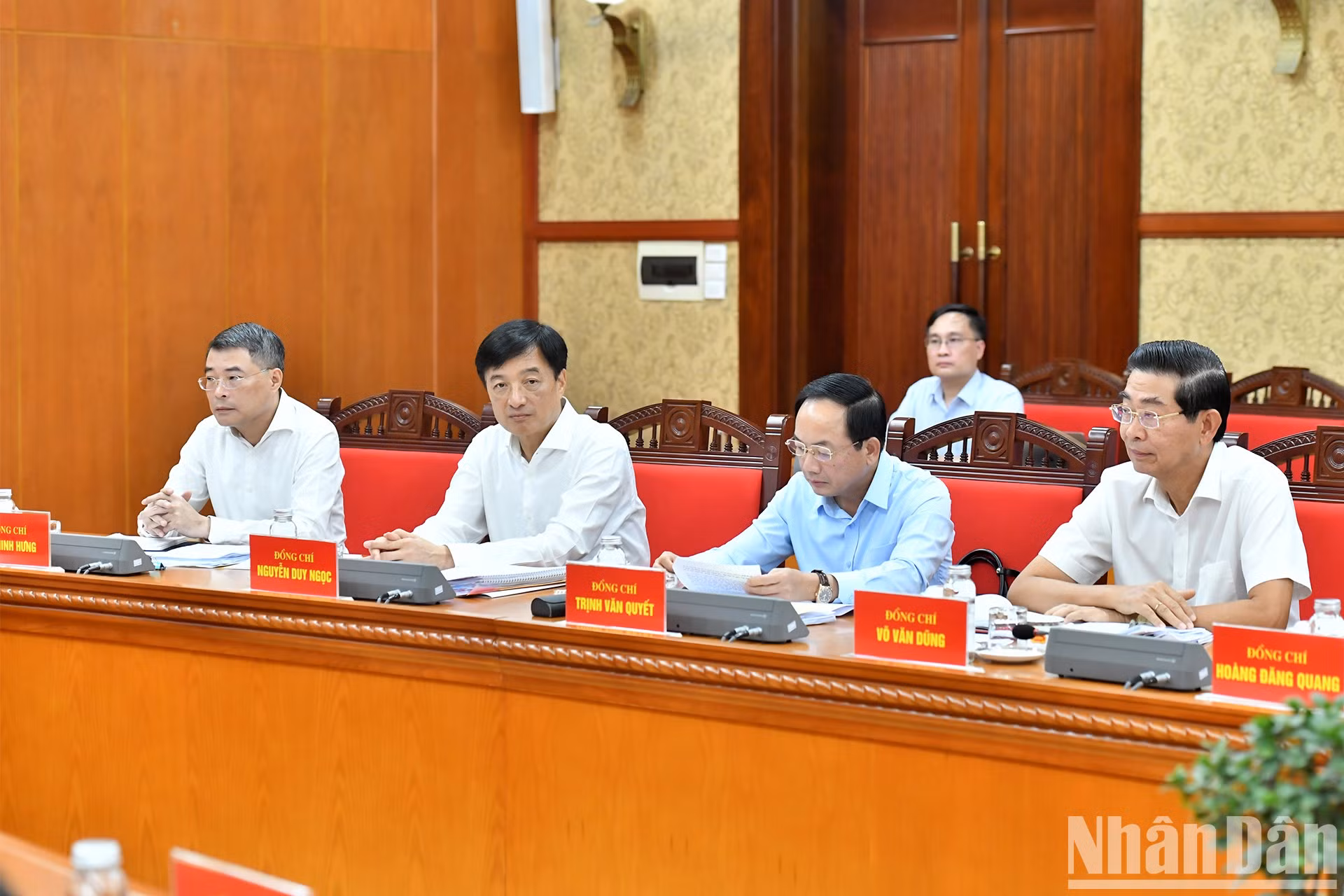 Miembros del Subcomité de Reglamentos del XIV Congreso Nacional del PCV.