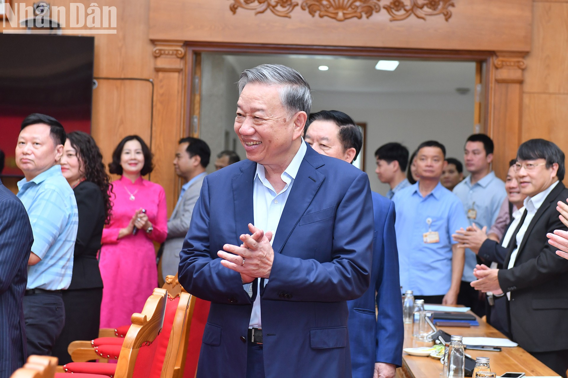 El secretario general del PCV, To Lam. El secretario general del PCV, To Lam.