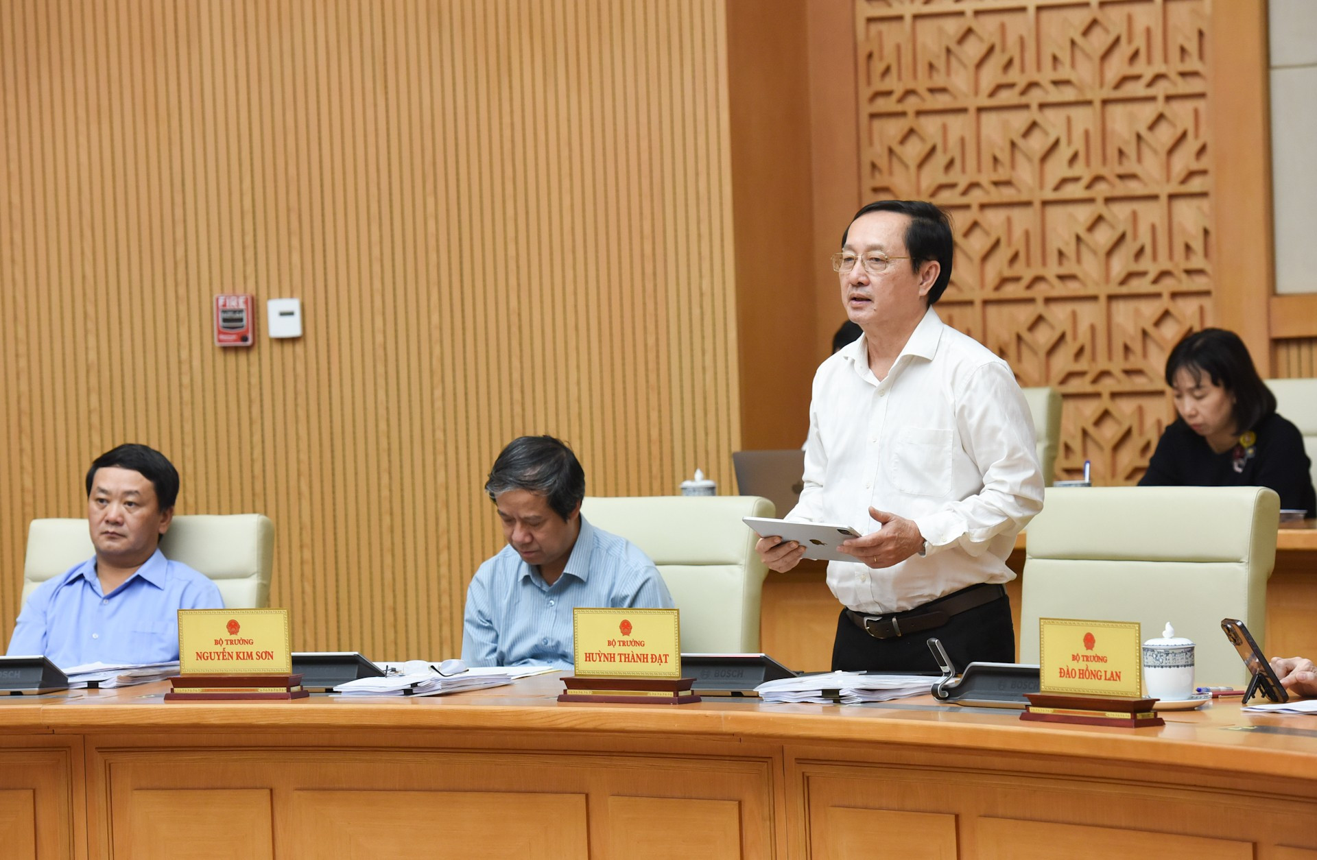 El titular de Ciencia y Tecnología, Huynh Thanh Dat.