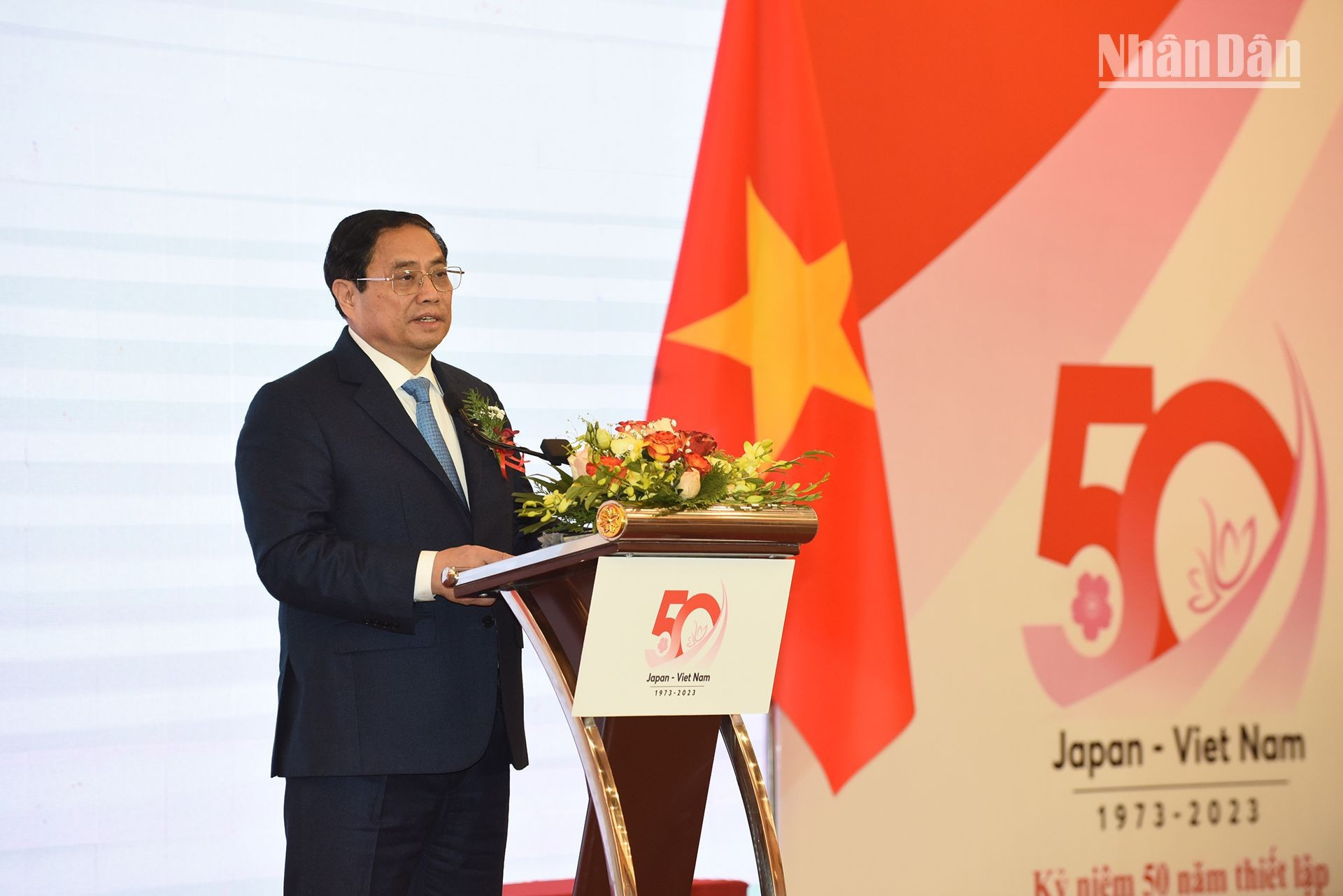 Minh Chinh comparte que la Iniciativa Conjunta Vietnam-Japón ha producido muchos resultados positivos en la mejora del entorno de inversión y la mejora de la competitividad de Vietnam.