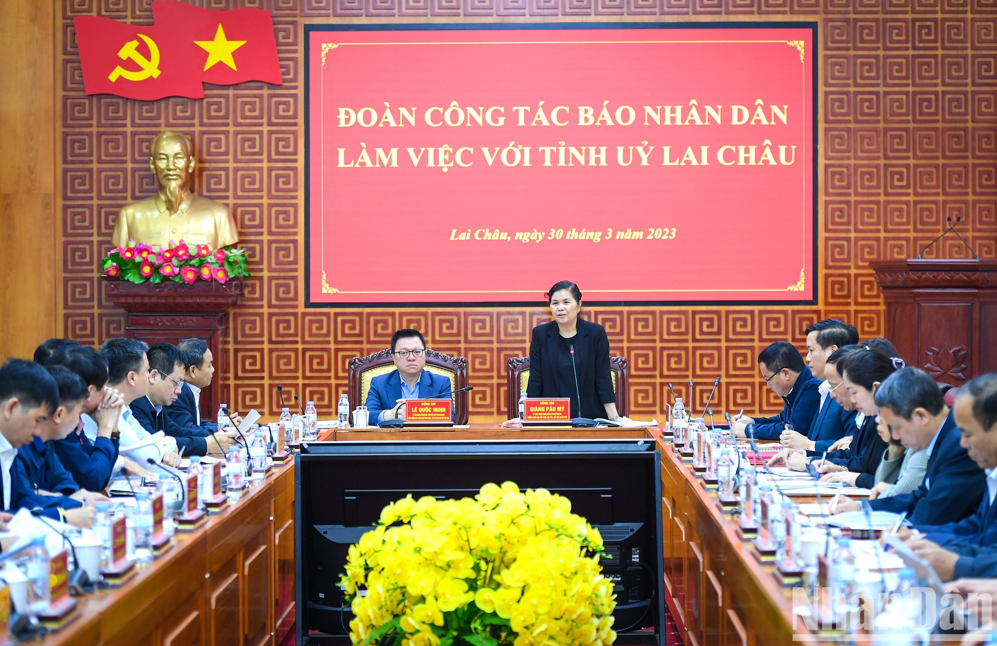 Vista de la sesión de trabajo.