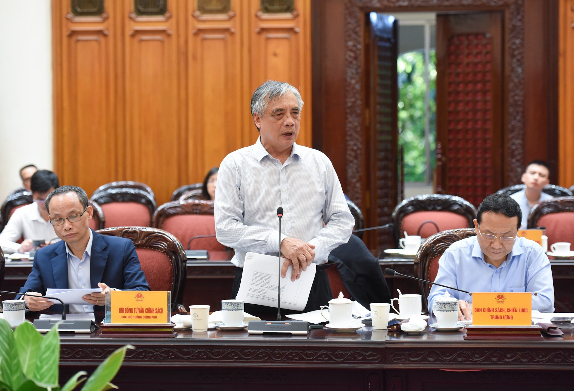 El economista Tran Dinh Thien.