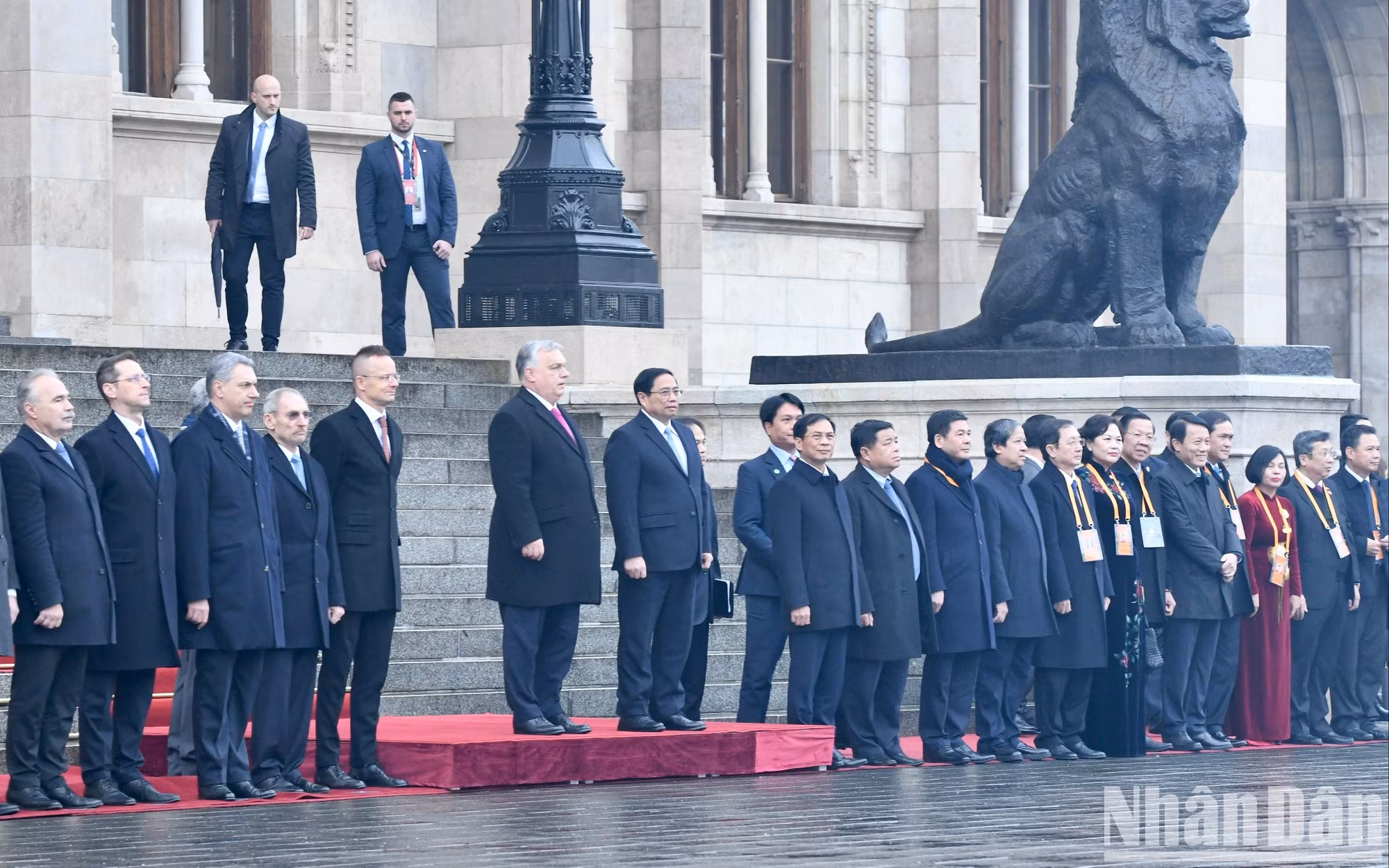 Los dos premieres en el evento.