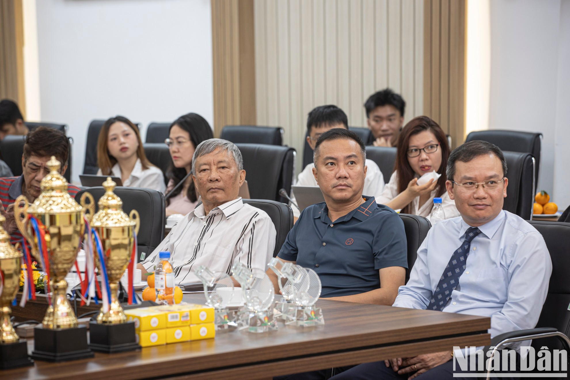 Delegados en el evento. Delegados en el evento.