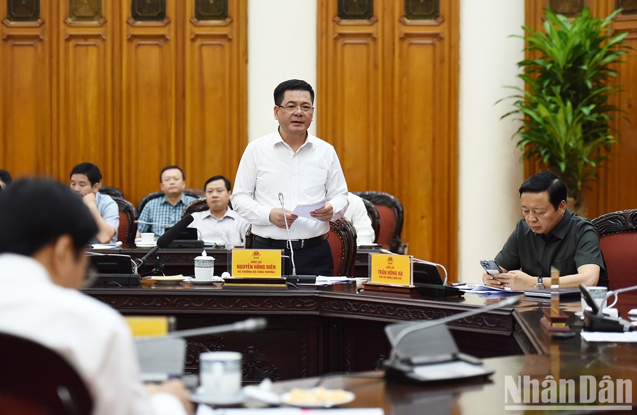 El ministro de Industria y Comercio, Nguyen Hong Dien.