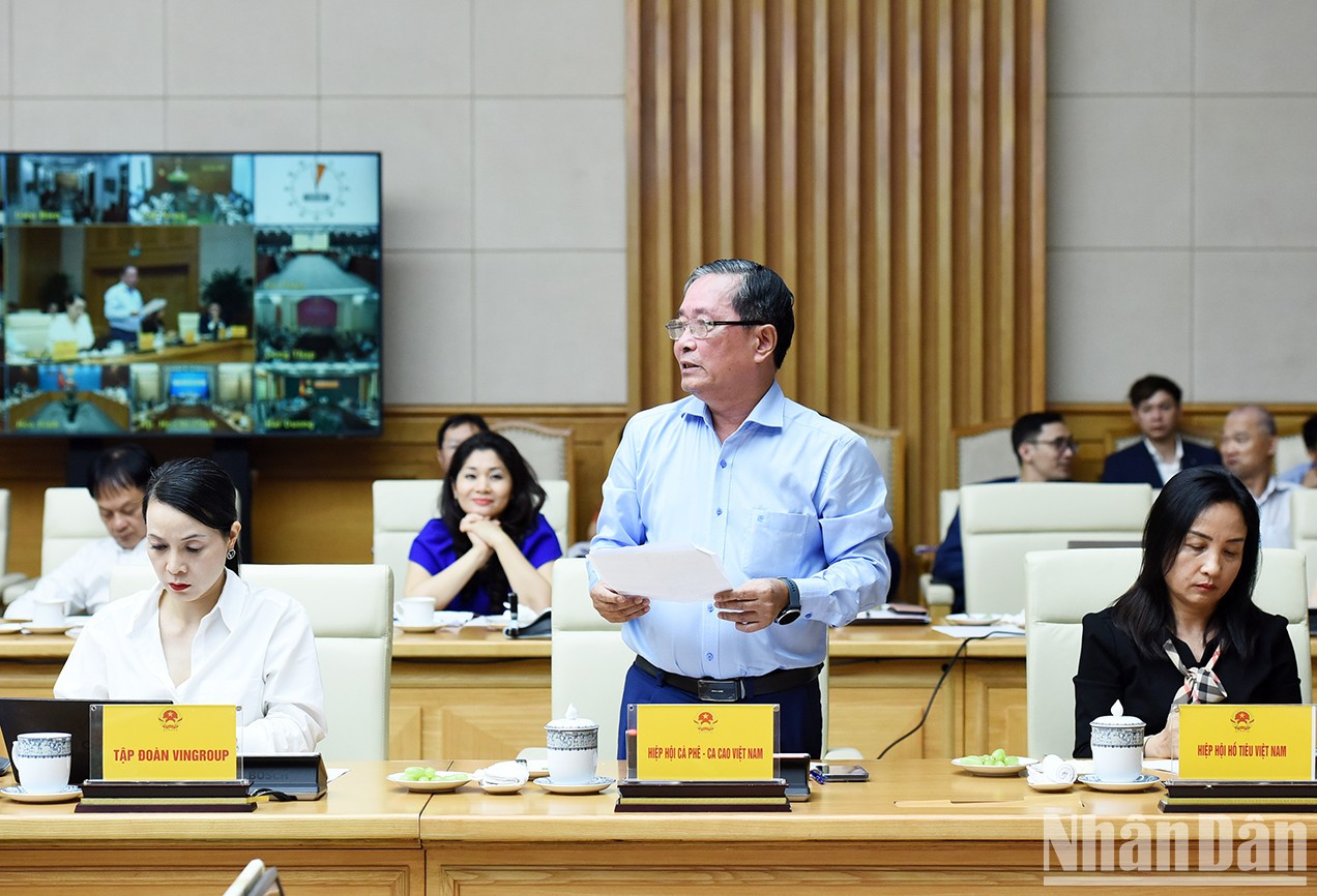 Un representante de la Asociación de Café y Cacao de Vietnam.