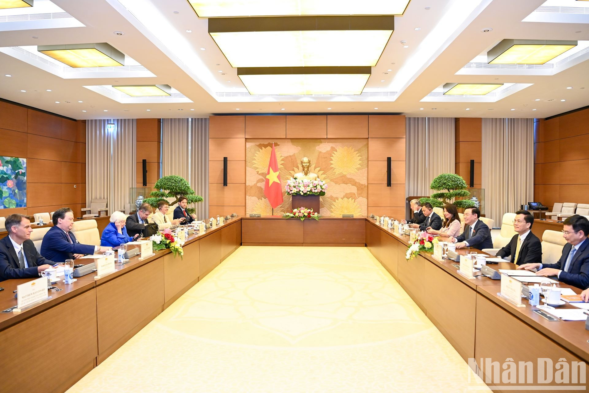 Vista general de la reunión.