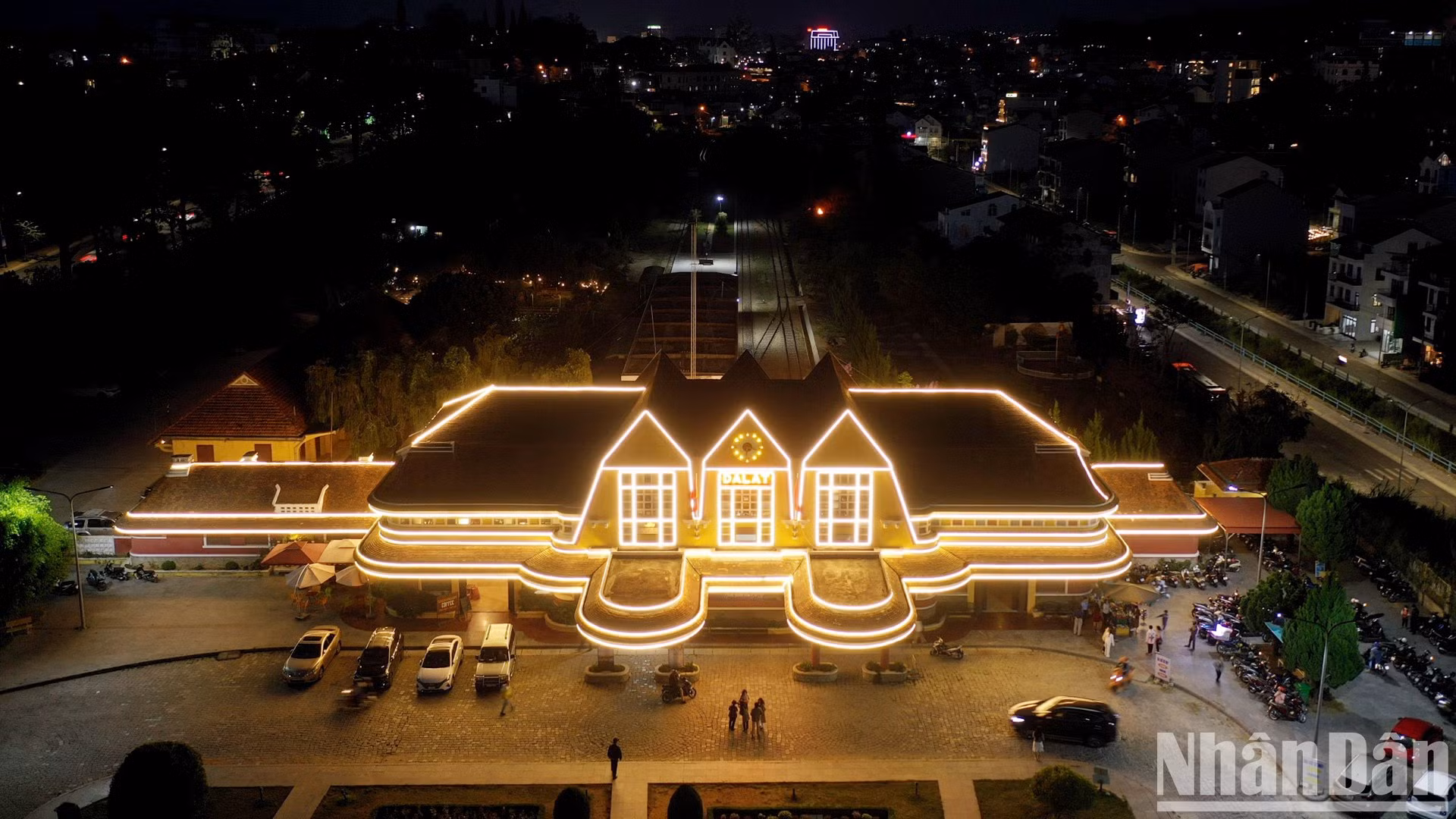La estación de tren de Da Lat se considera la más hermosa de Indochina y es reconocida como reliquia histórica y cultural en 2001.
