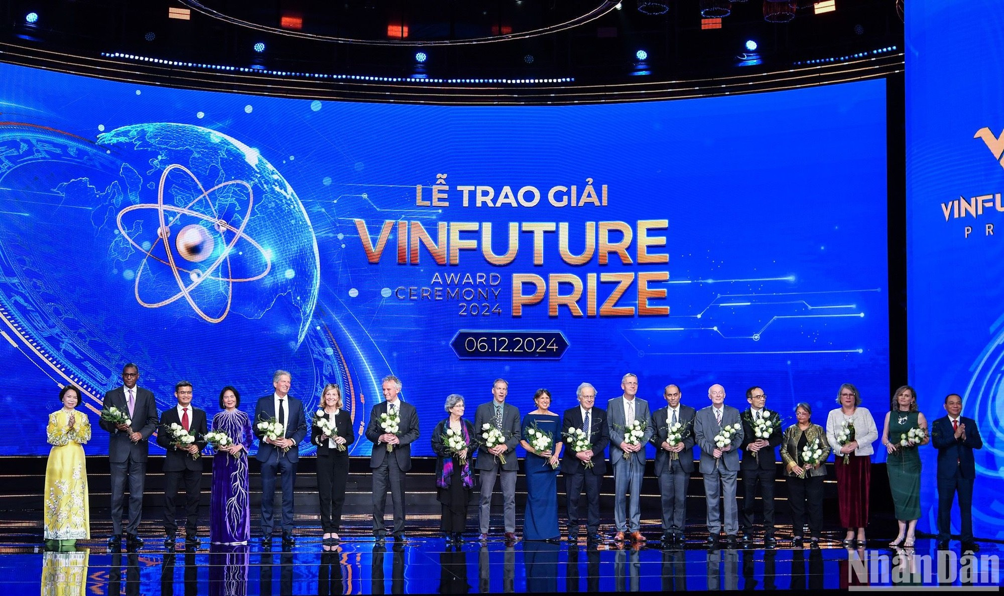 [Foto] Premier vietnamita asiste a ceremonia de entrega de Premios VinFuture 2024