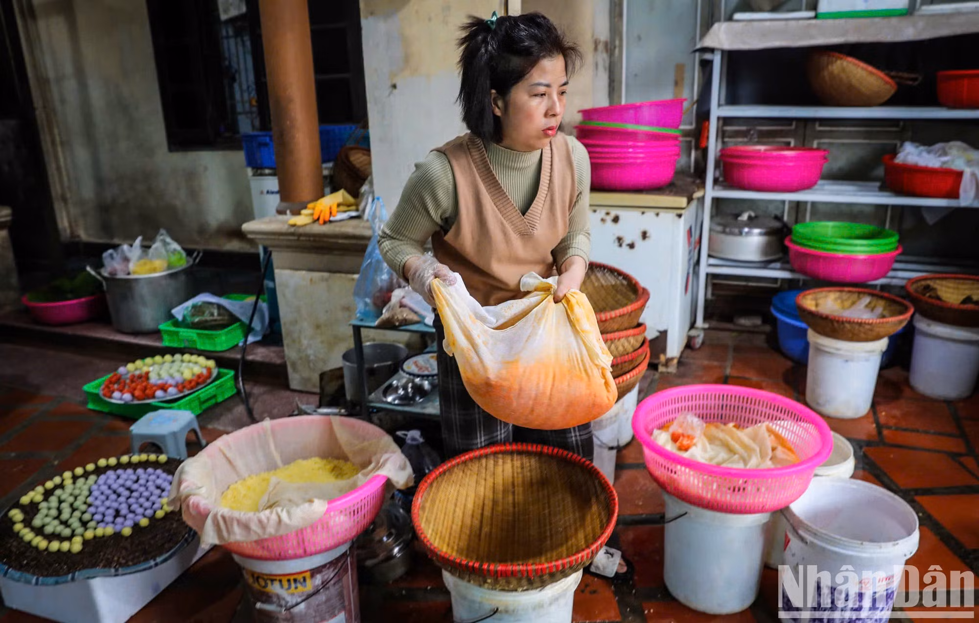 El octavo festival tradicional del «xôi» de Phu Thuong se celebra el 8 de enero lunar (5 de febrero).