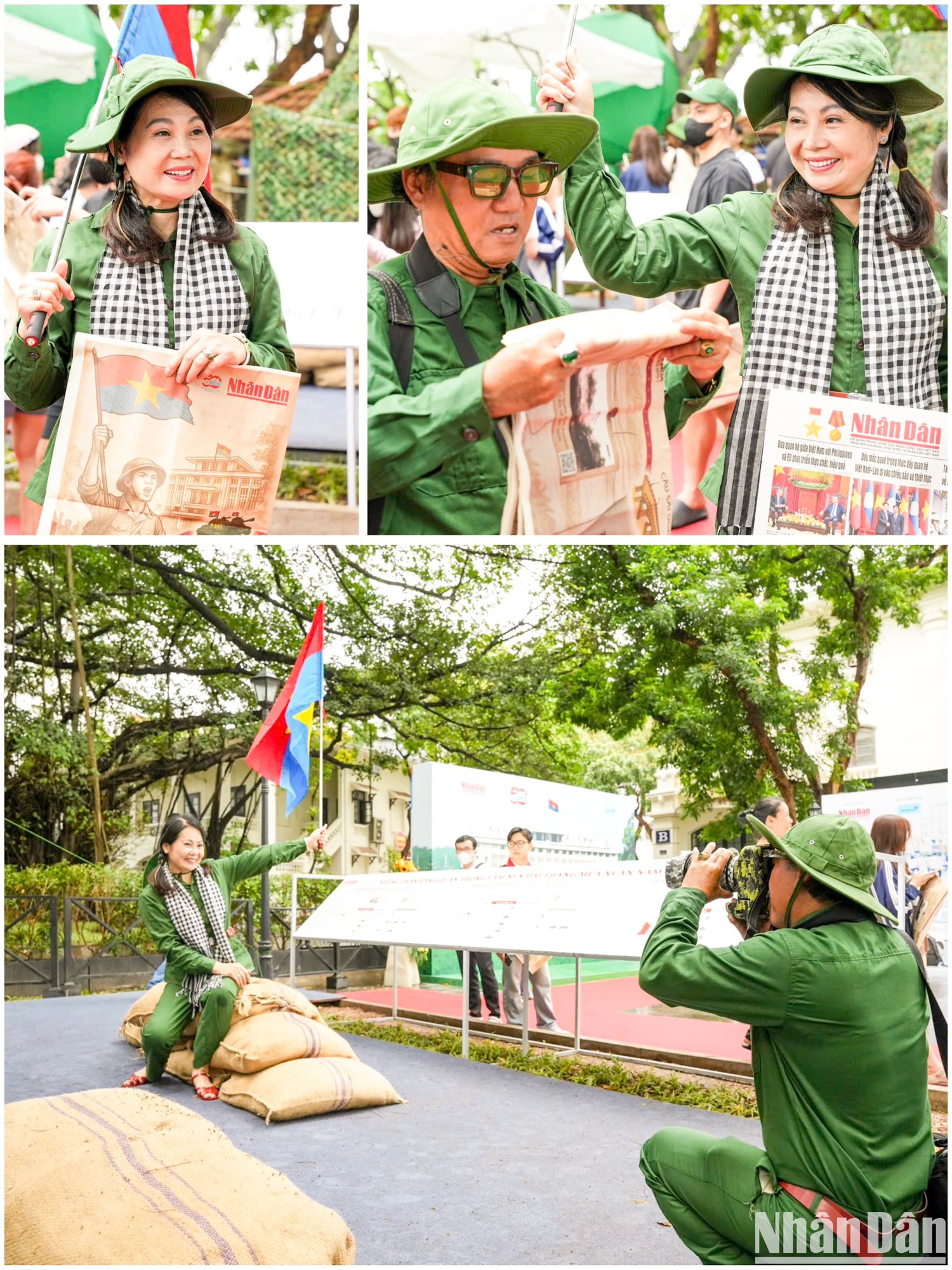 En el espacio de la exposición, todos reviven los momentos históricos.