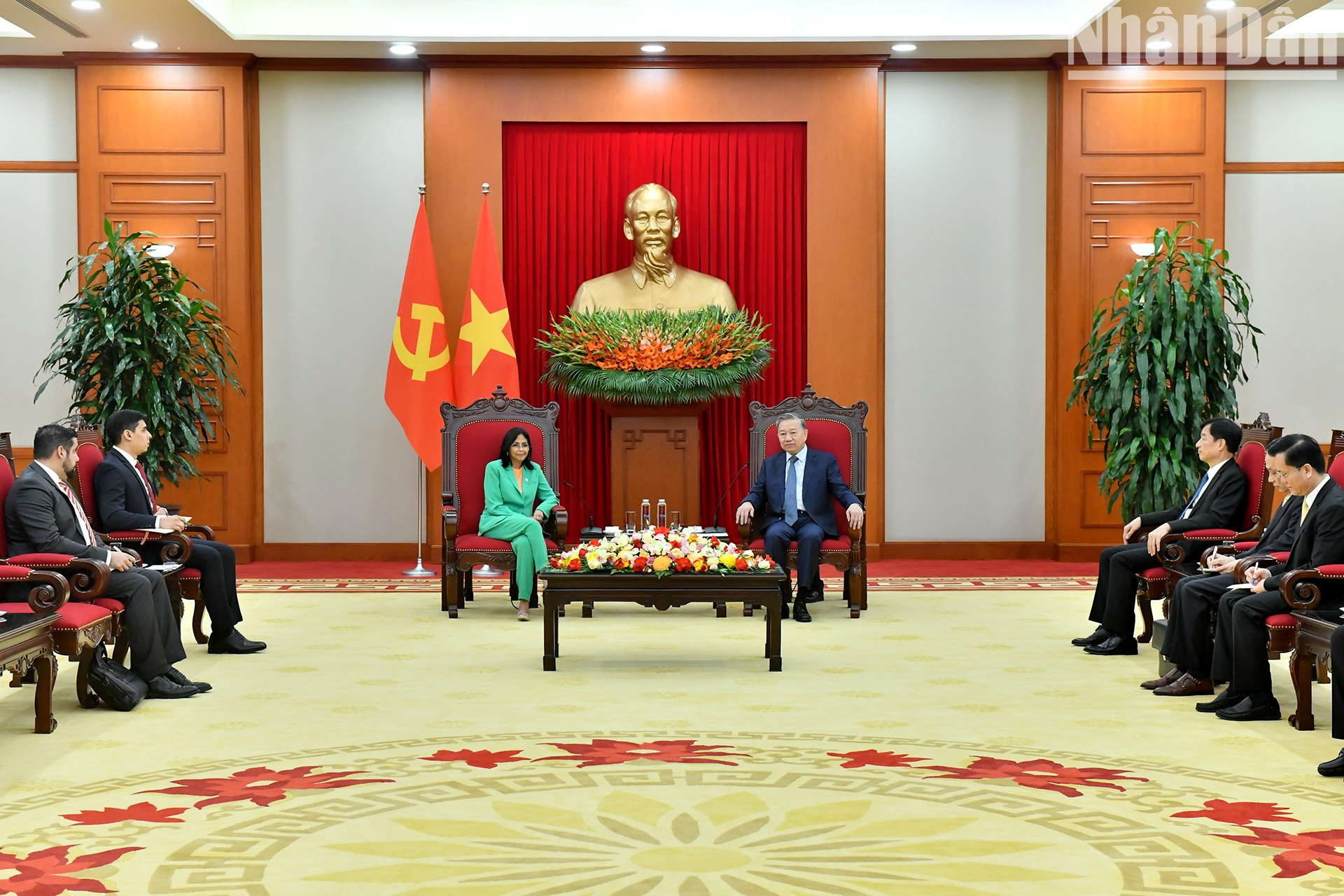 Escena del encuentro.