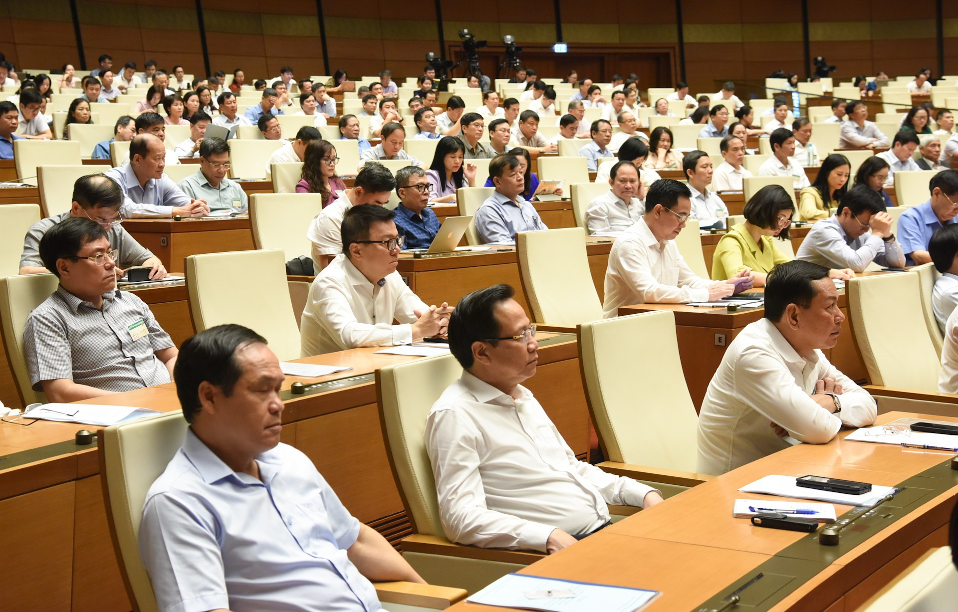 Delegados en el acto. Delegados en el acto.