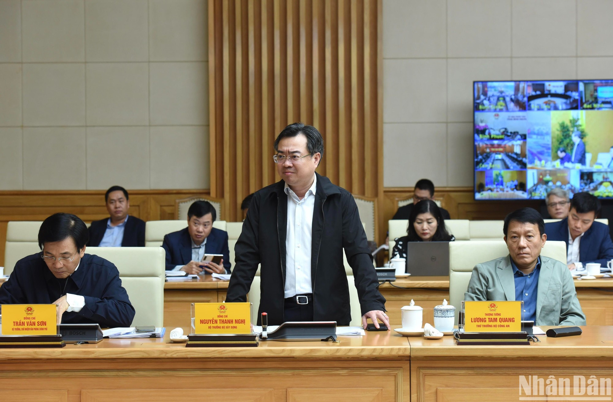 El ministro de Construcción, Nguyen Thanh Nghi. El ministro de Construcción, Nguyen Thanh Nghi.