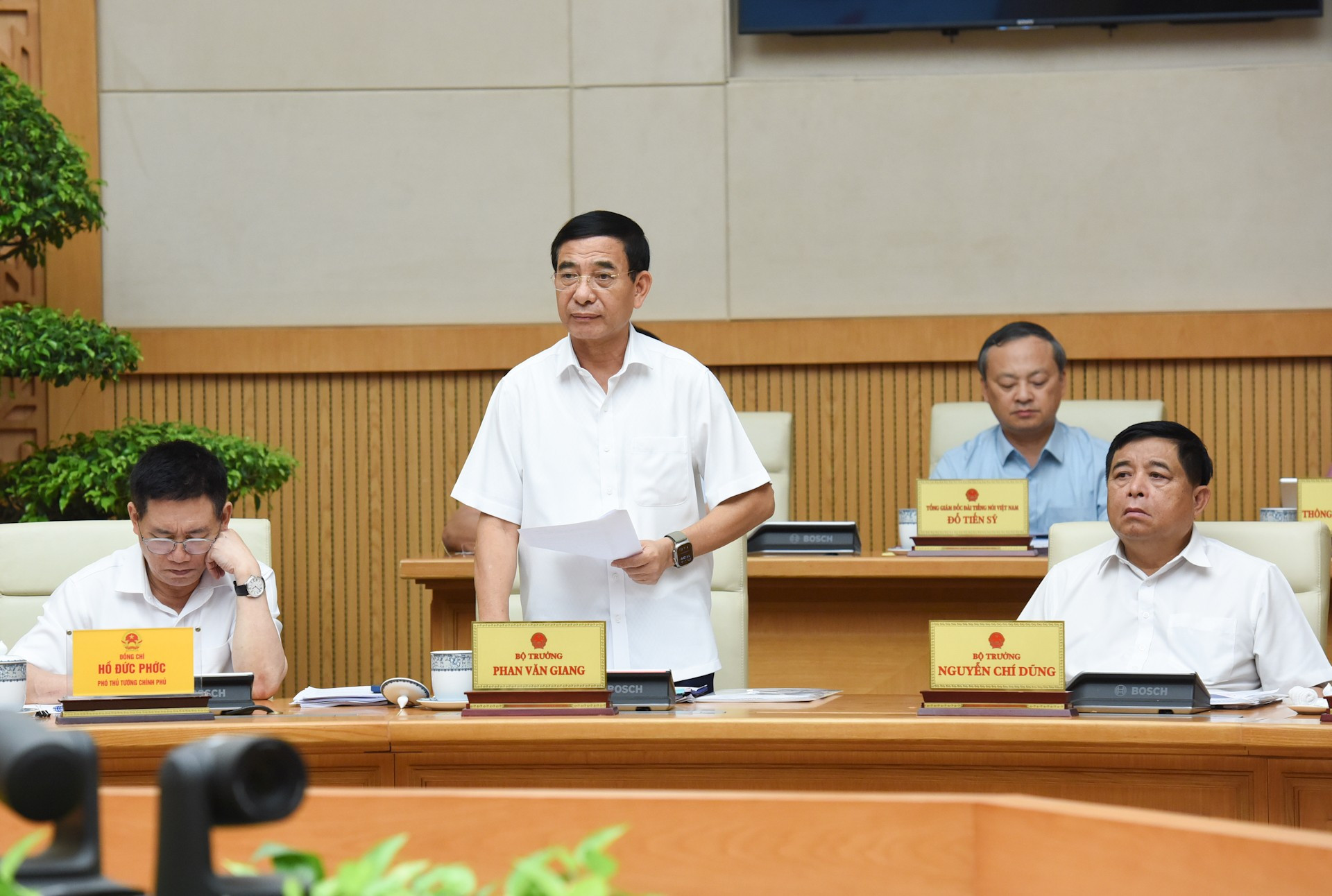 El ministro de Defensa, Phan Van Giang.