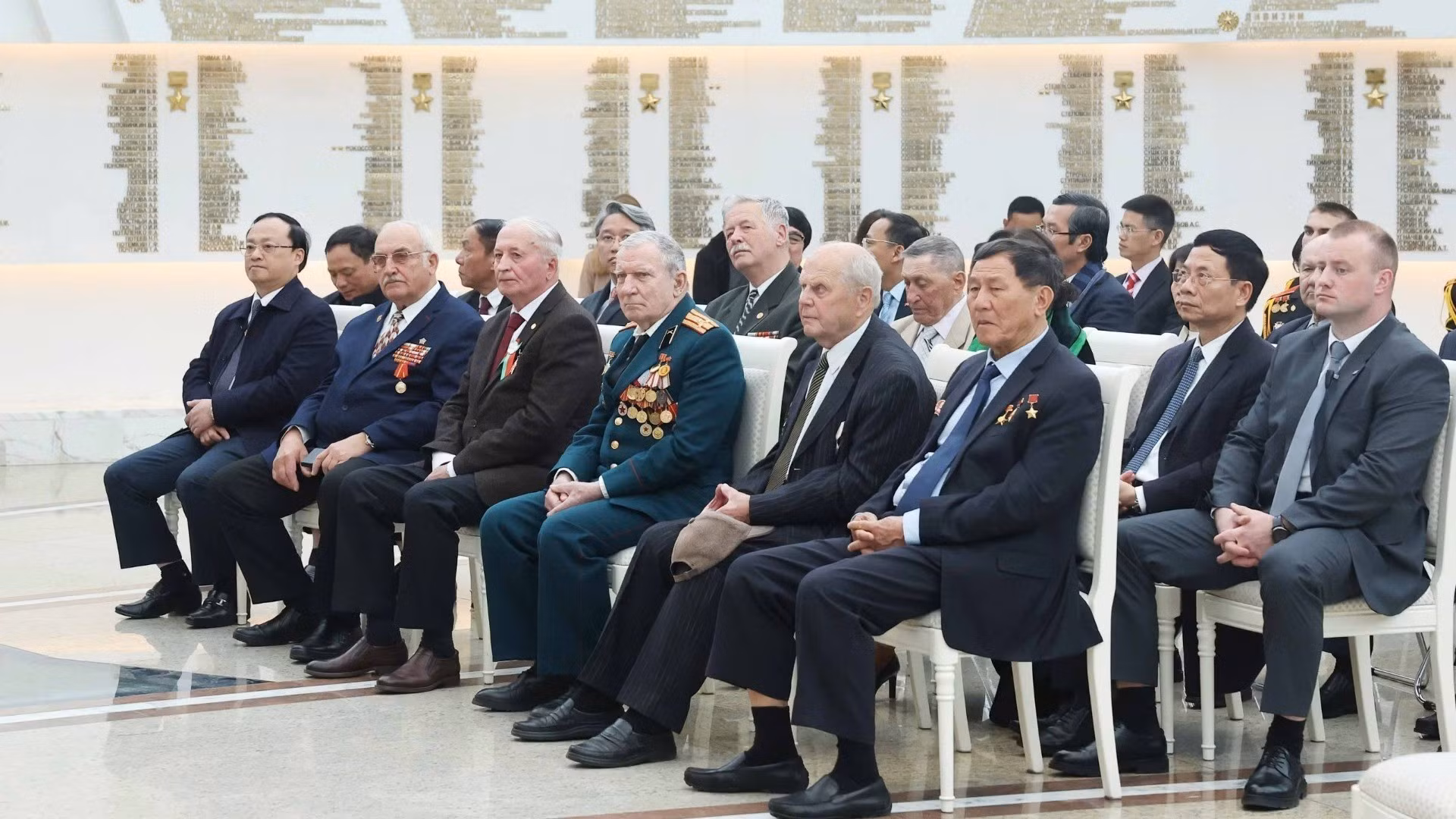 Los delegados en la reunión. (Foto: Thong Nhat/VNA)