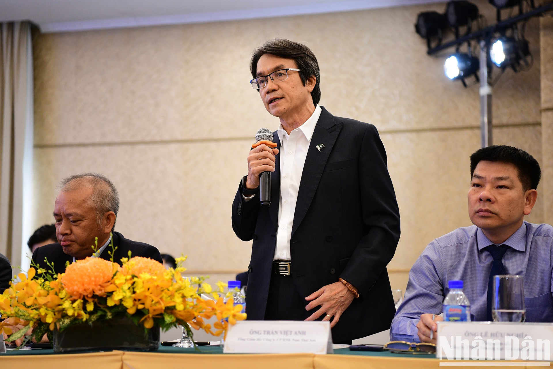 Tran Viet Anh, director general de la Sociedad Anónima de Importación y Exportación de Thai Son. Tran Viet Anh, director general de la Sociedad Anónima de Importación y Exportación de Thai Son.