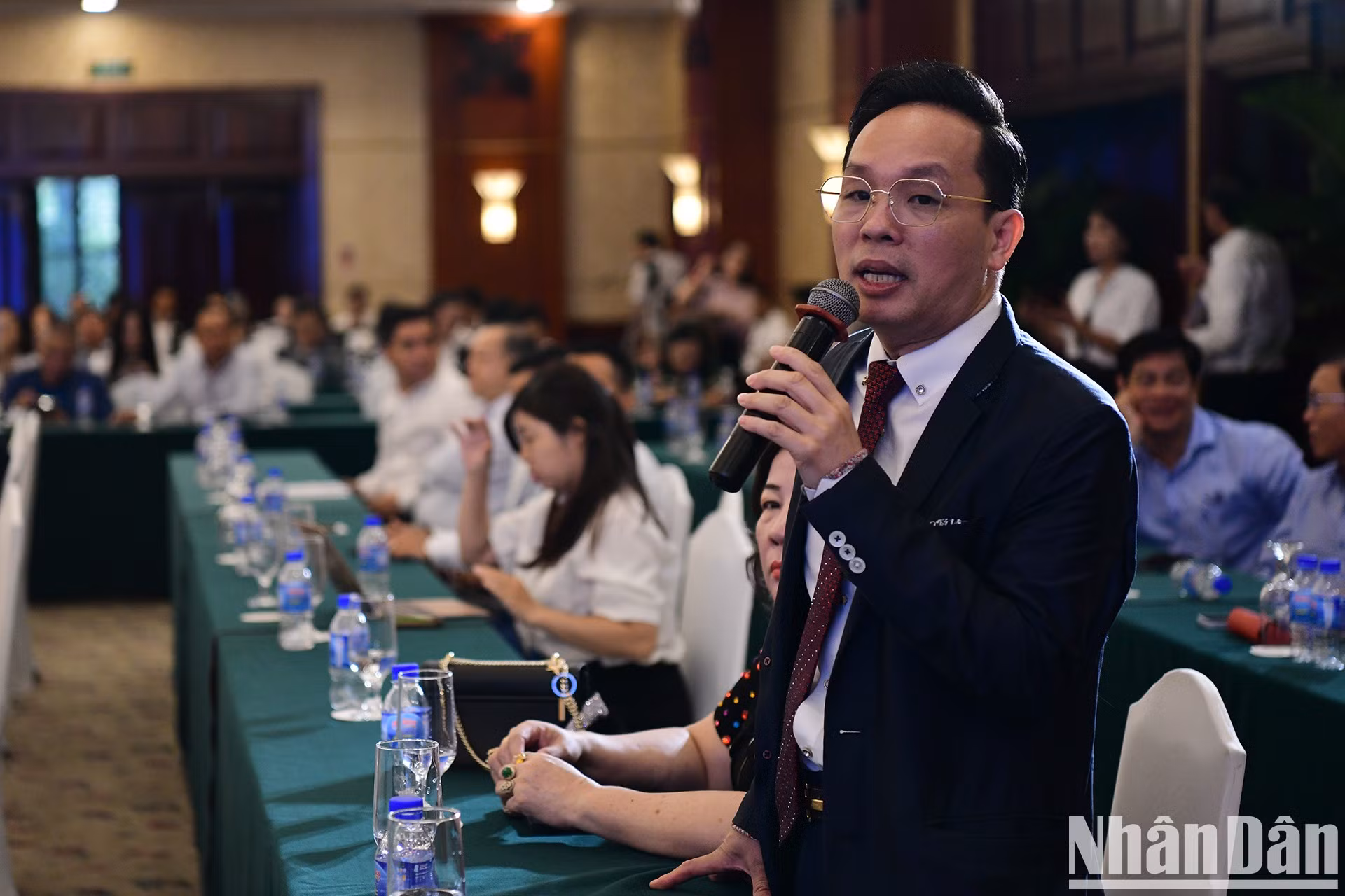 Nguyen Quang Huy, vicepresidente y jefe de la Oficina de Representación de la Asociación Nacional de Emprendedores y presidente del Fondo Nacional de Emprendedores.