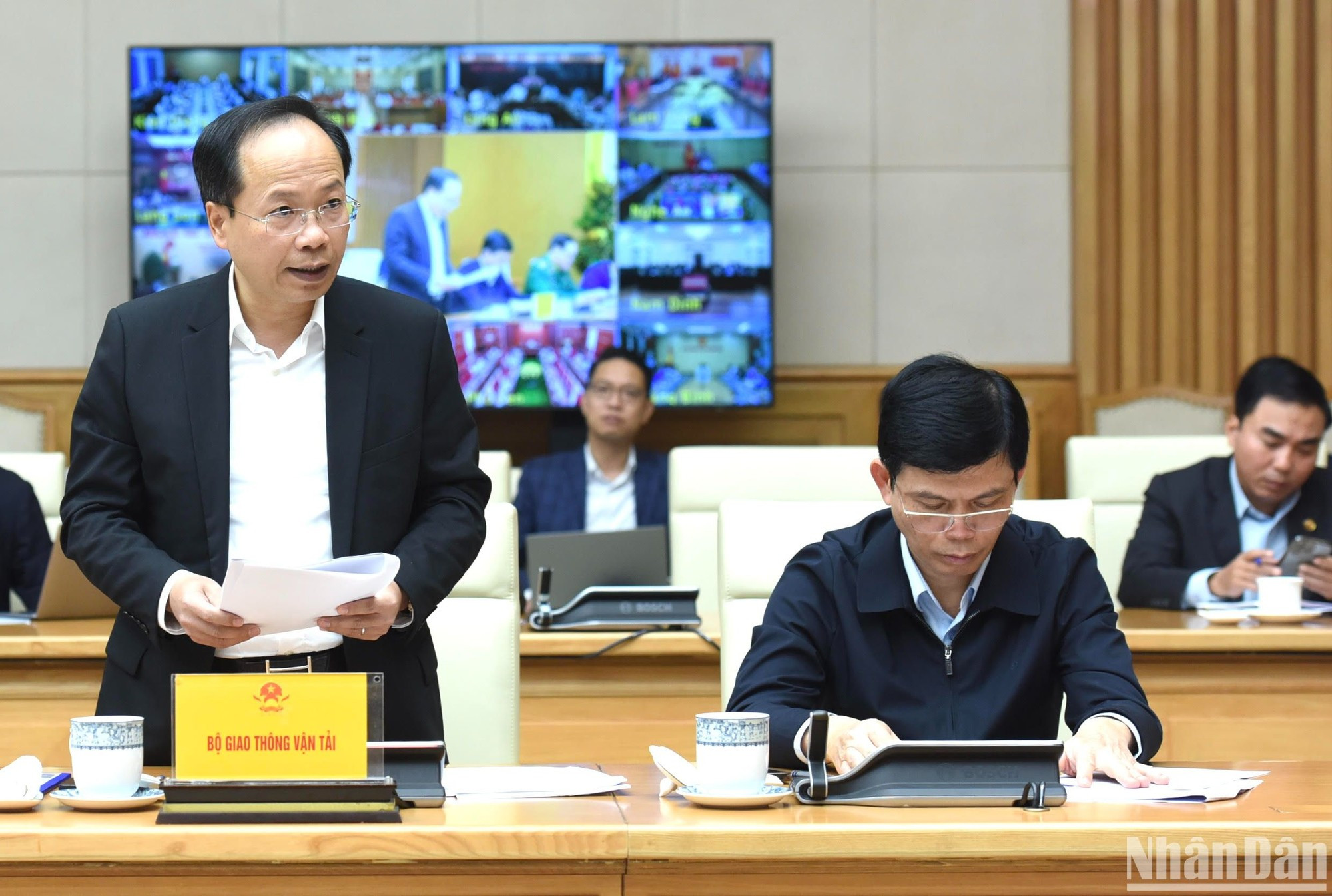 Un representante del Ministerio de Transporte. Un representante del Ministerio de Transporte.