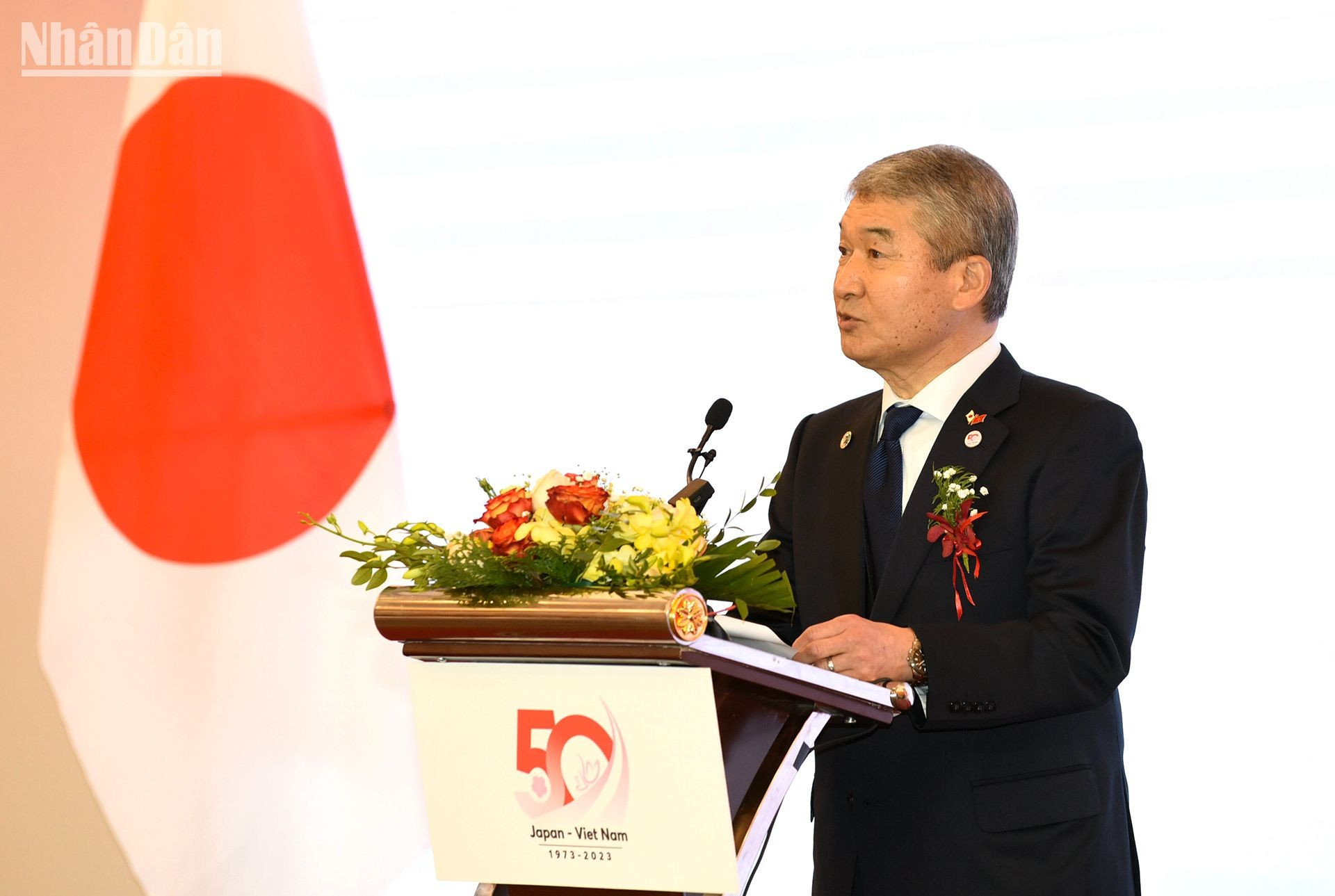 Hideo Ichikawa, copresidente del Comité Económico Japón-Vietnam de KEIDANREN, dijo que se trata de un punto de inflexión histórico.