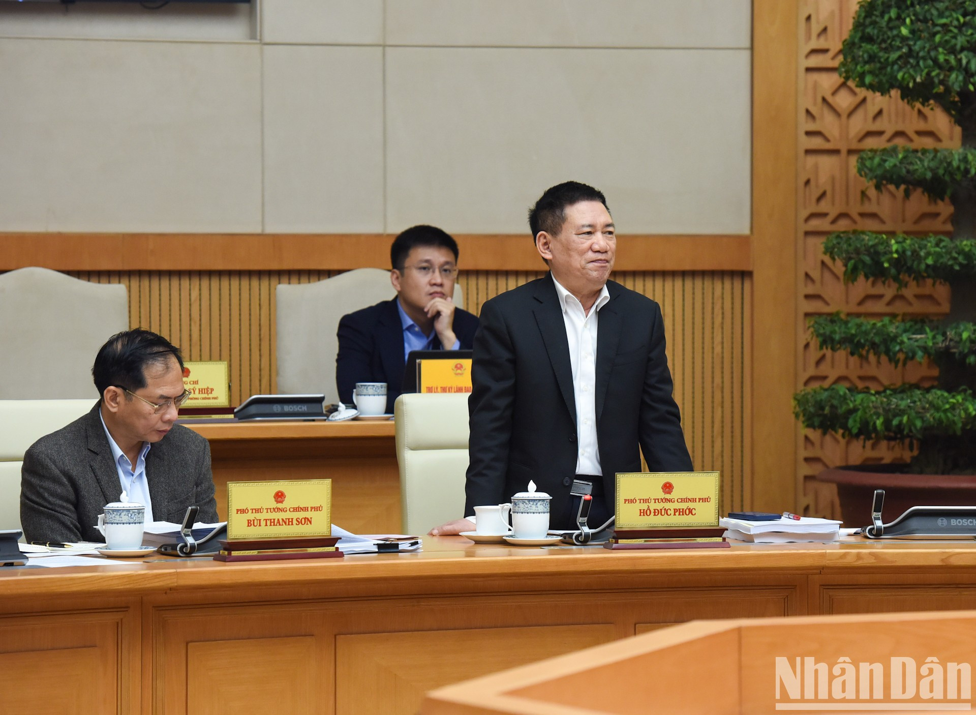 El viceprimer ministro Ho Duc Phoc.