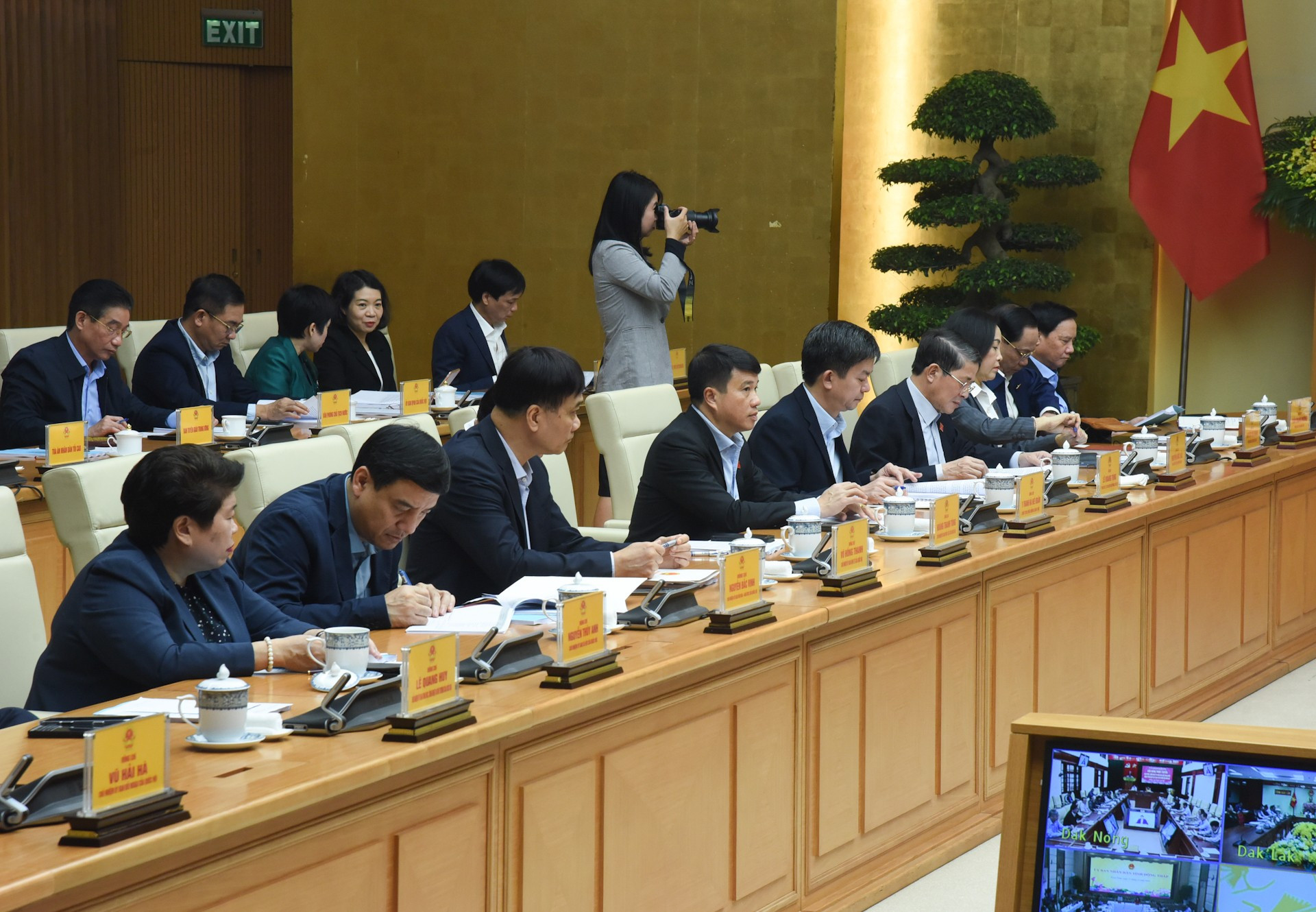 Delegados en el evento. Delegados en el evento.