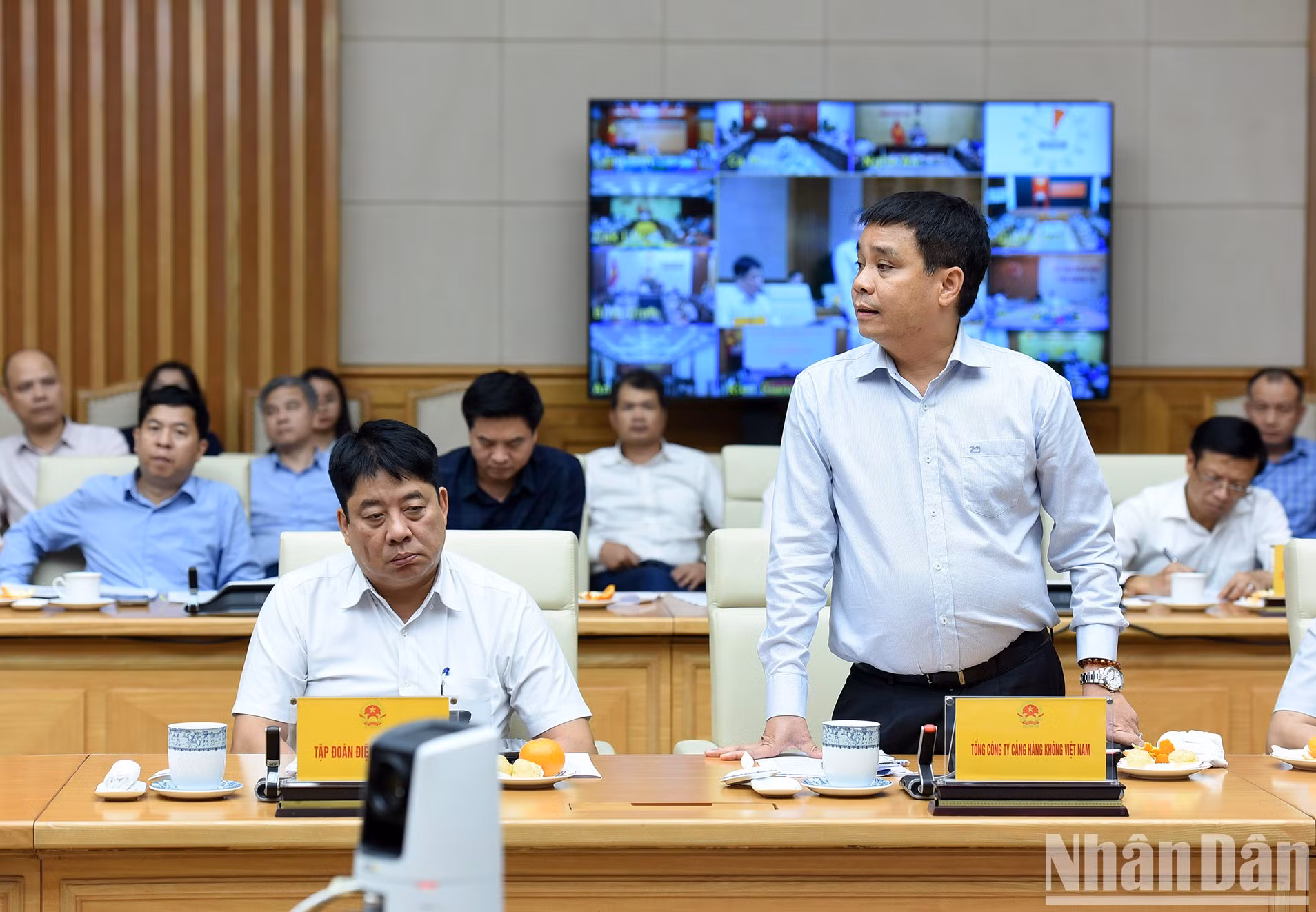 Representante de la Corporación de Aeropuertos de Vietnam.